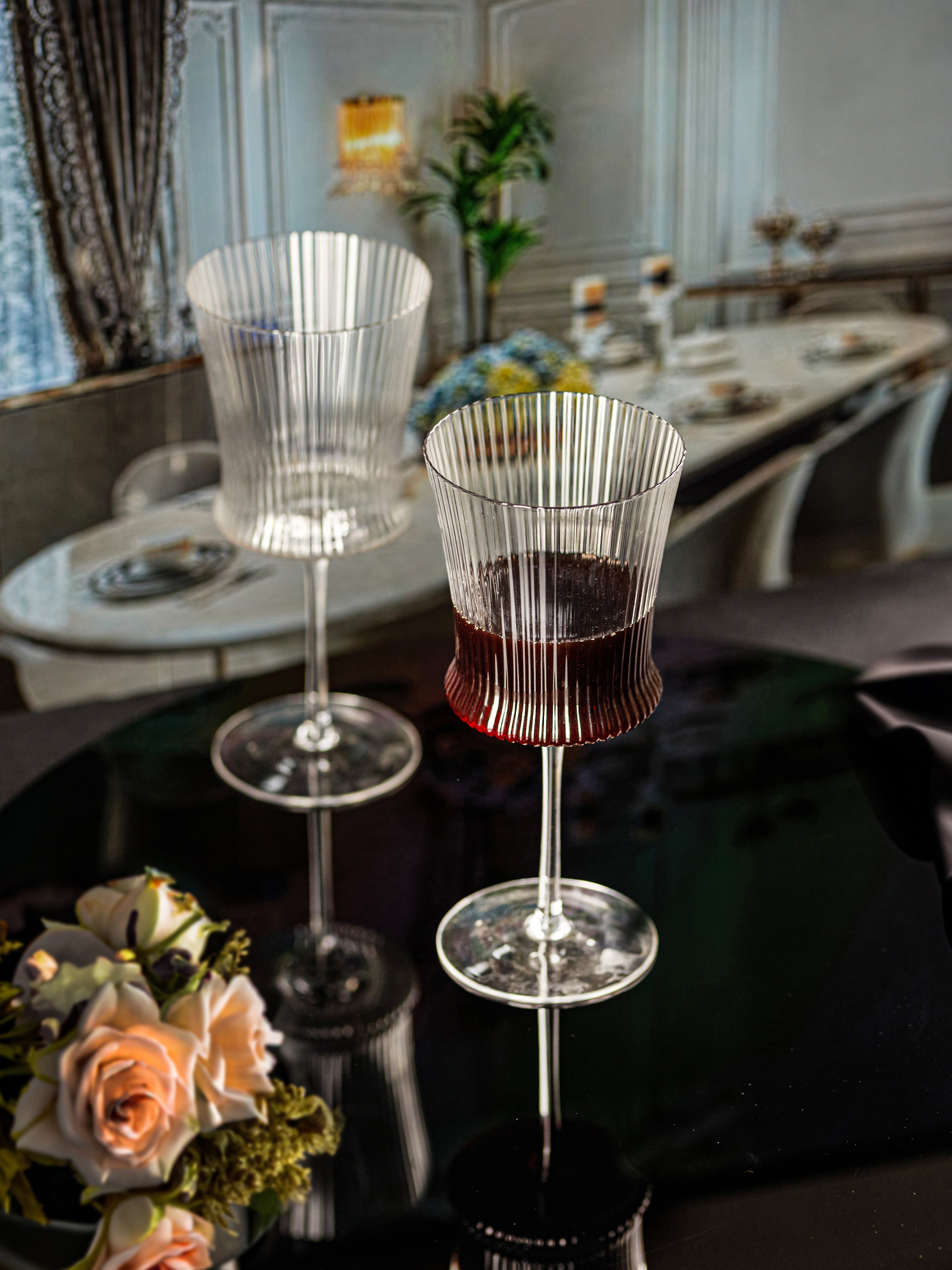 CELESTIAL CRYSTAL WINE GLASS - GERMAN CRYSTAL