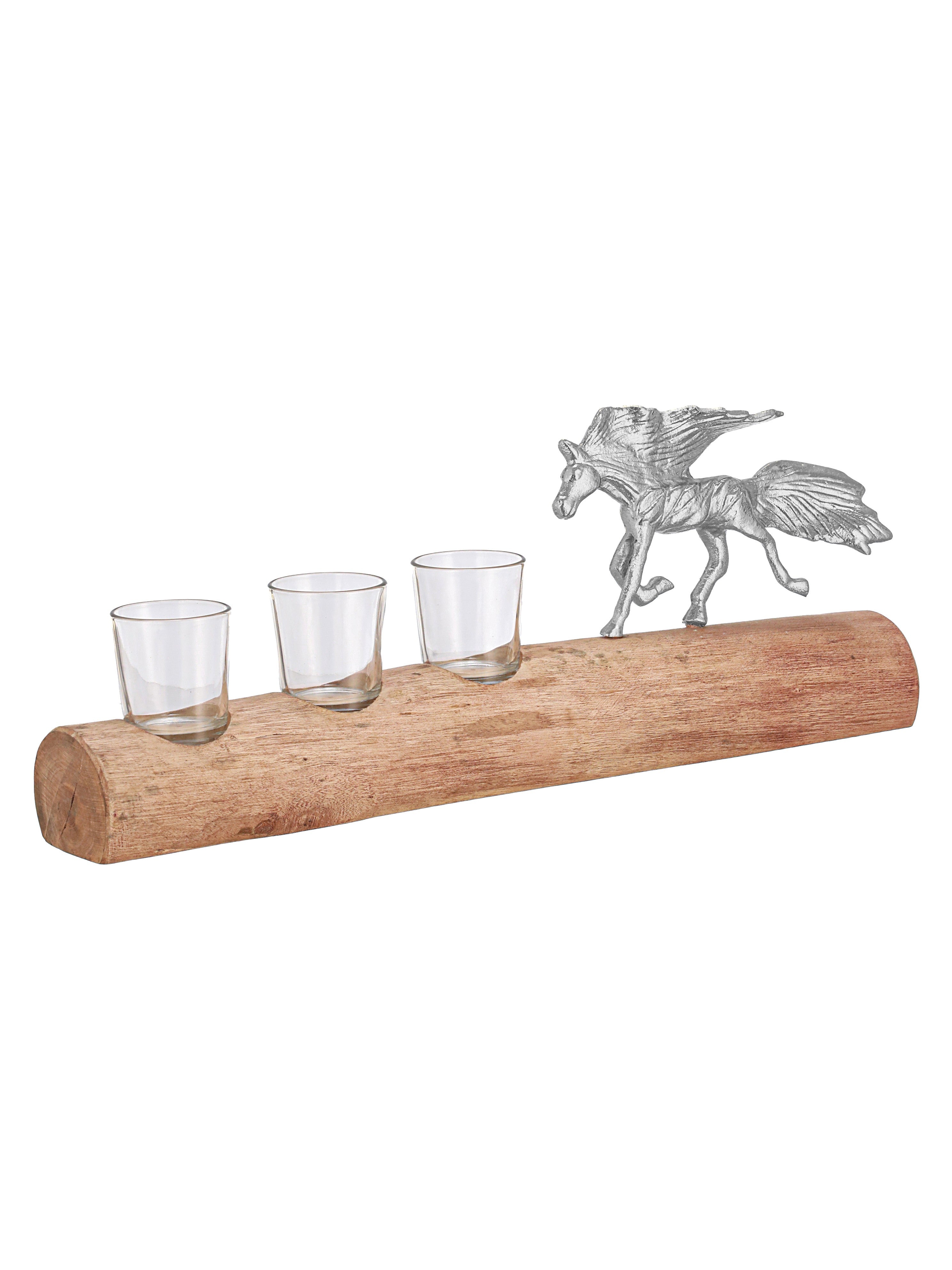Stallion Sips Shot Glasses with a Stand