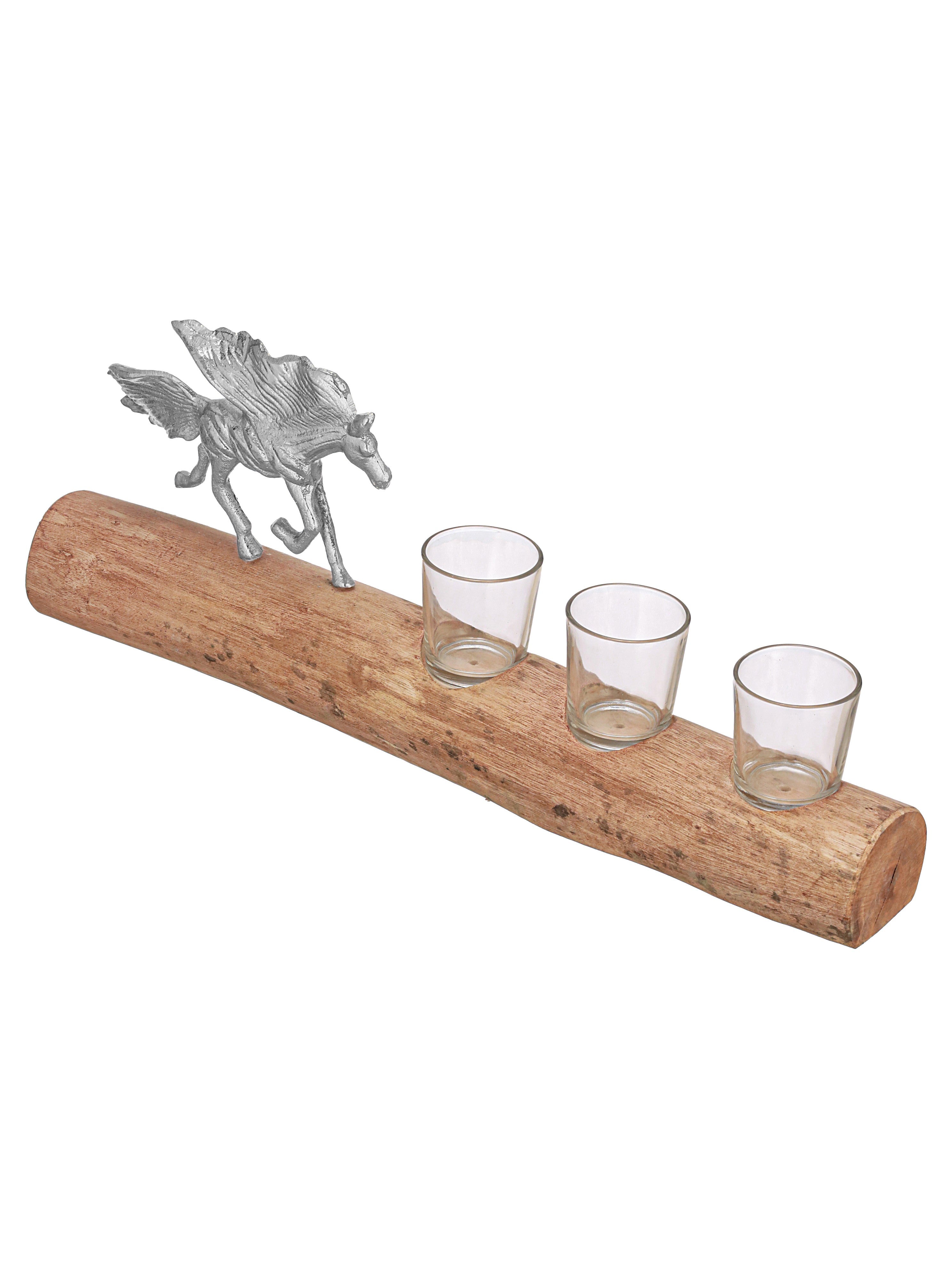 Stallion Sips Shot Glasses with a Stand