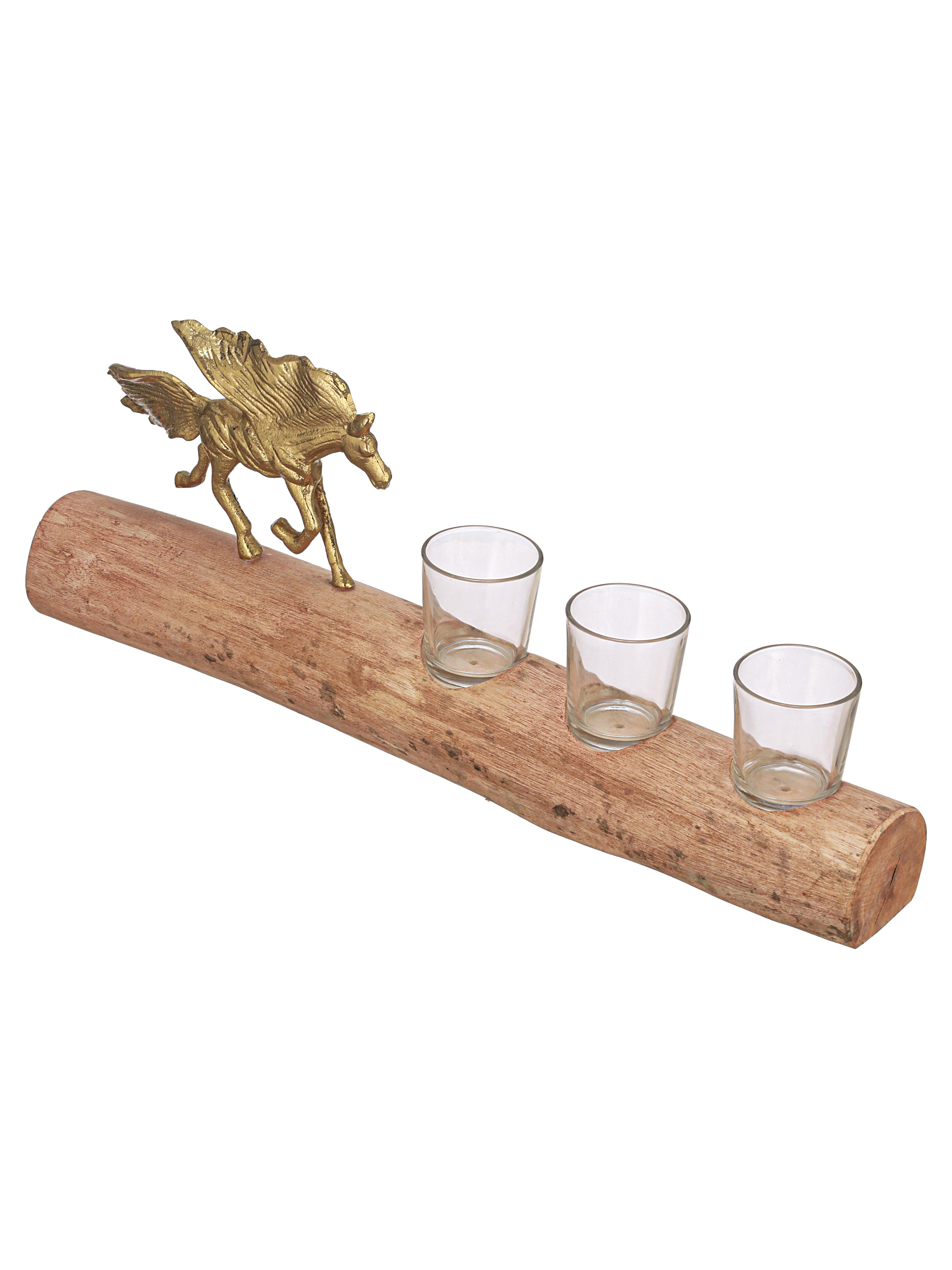 Stallion Sips Shot Glasses with a Stand