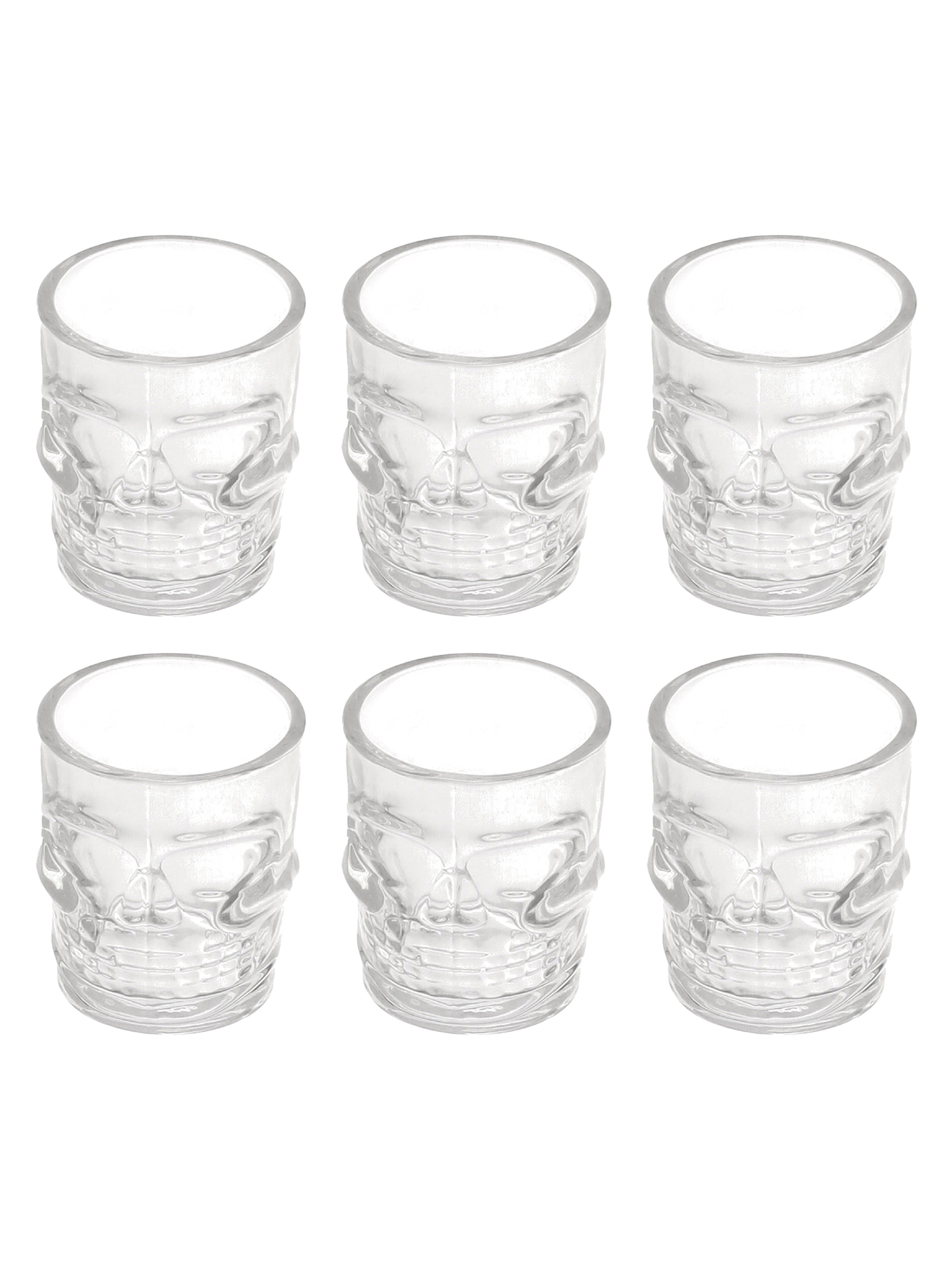 SkullySips Shot Glasses-Pack of 6