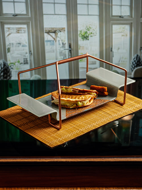 BasketWeave Serve: Artisan Basket Platter