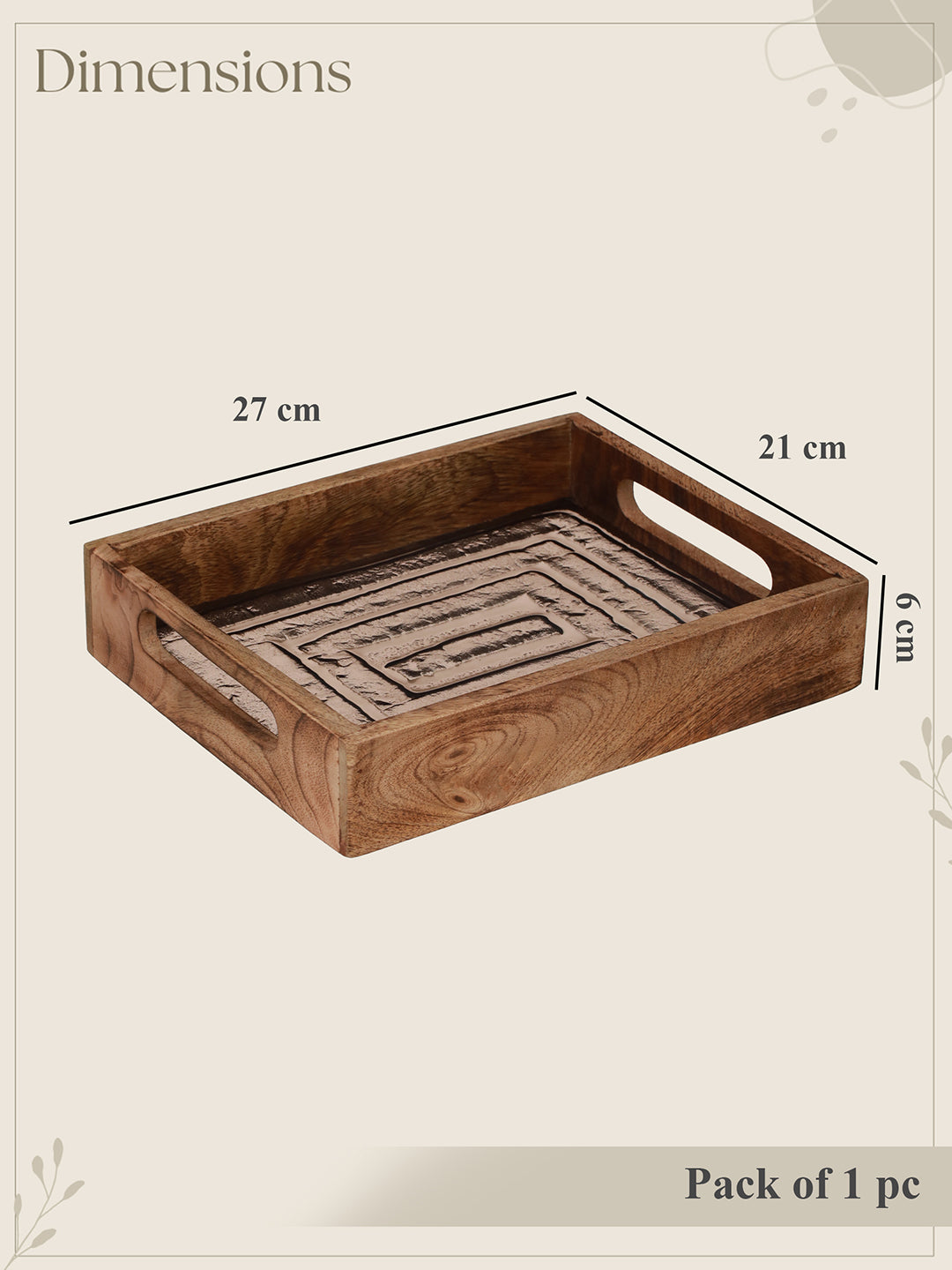 Autumn Glow Serving Tray