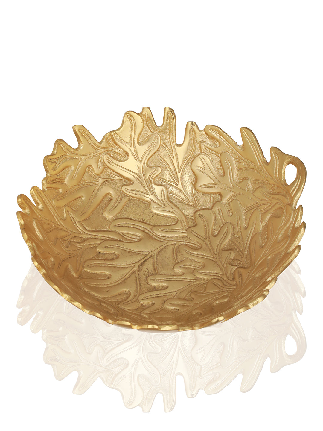 Lush Leaves Salad Bowl & Server
