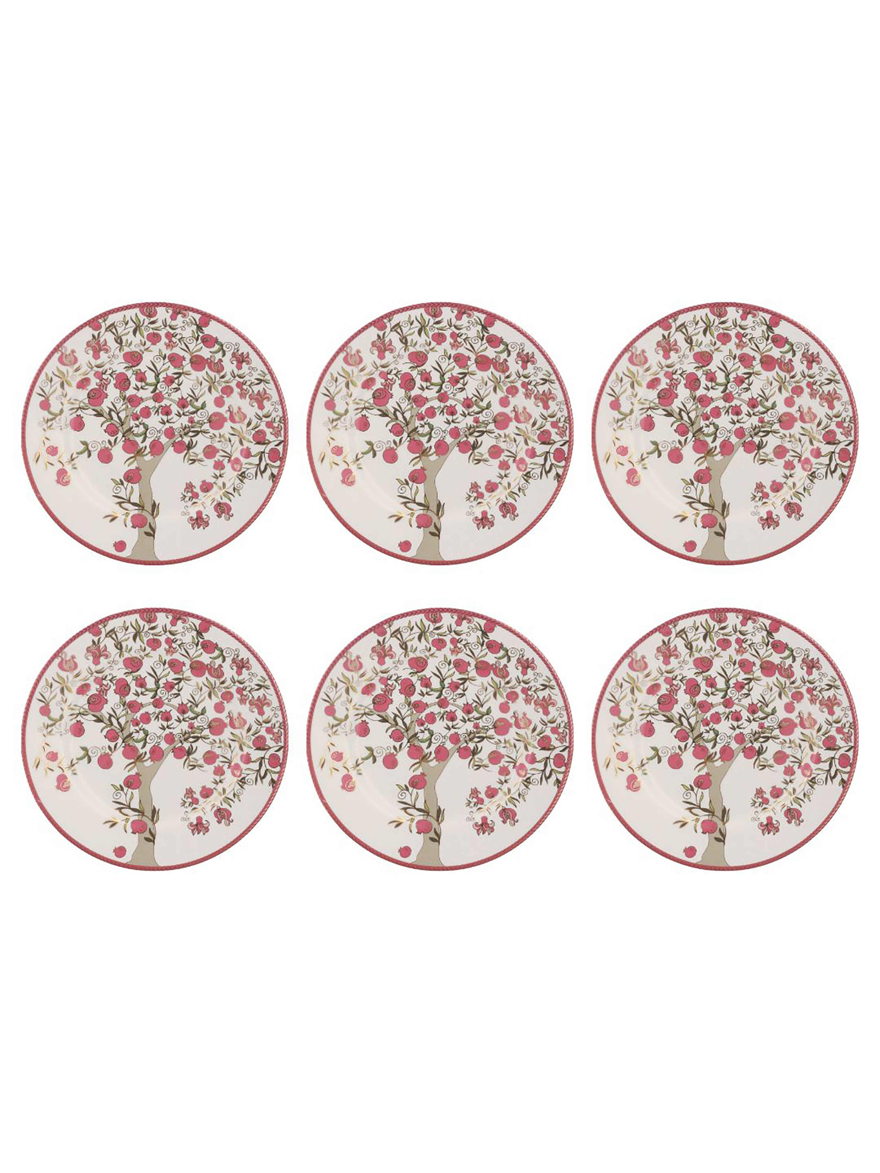 Pom Passion 24K Gold Plated Snack Plate Set
