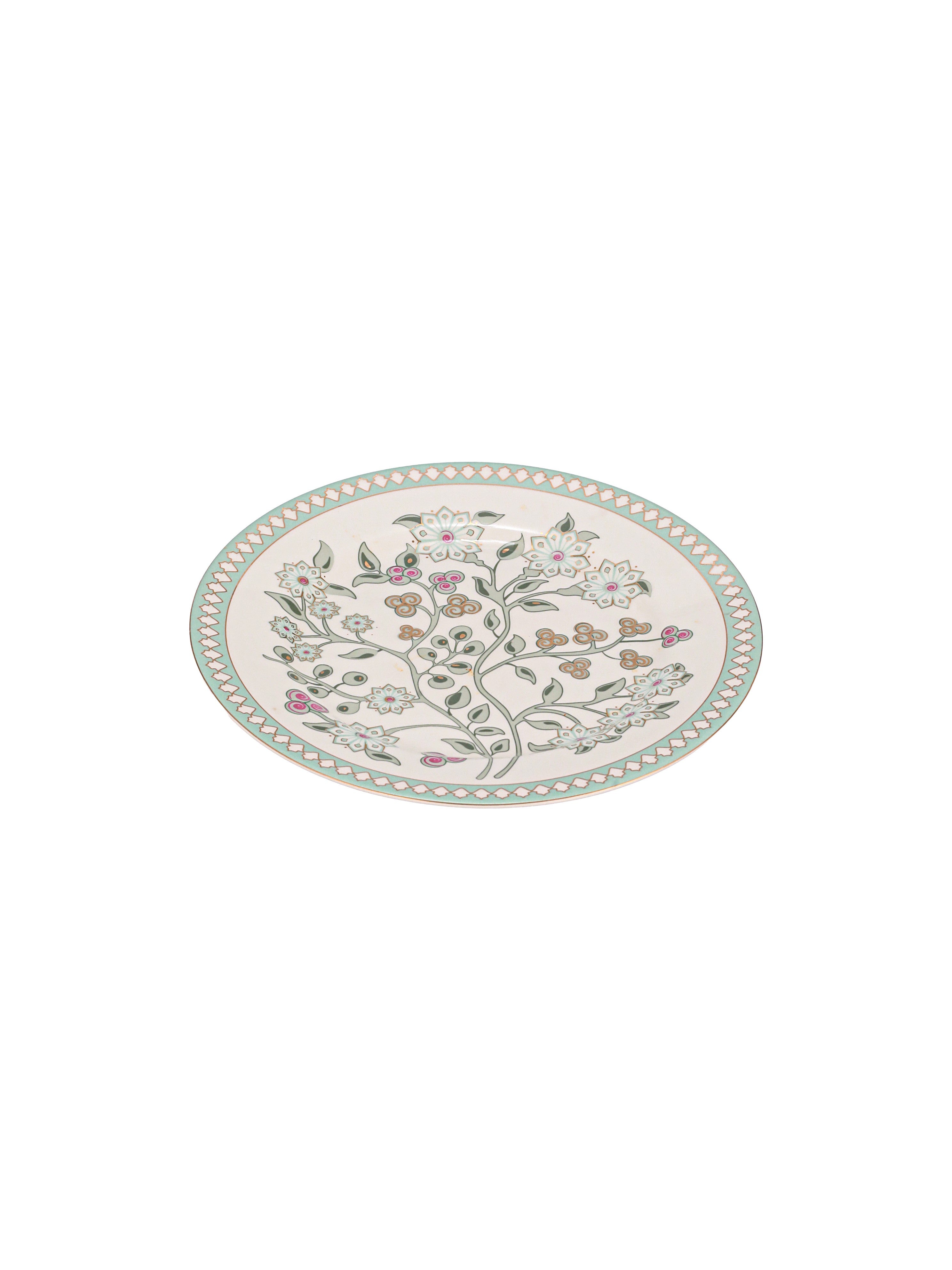 Sea Side Bloom 24K Gold Plated Serve and Savour Set (Pack of 12)