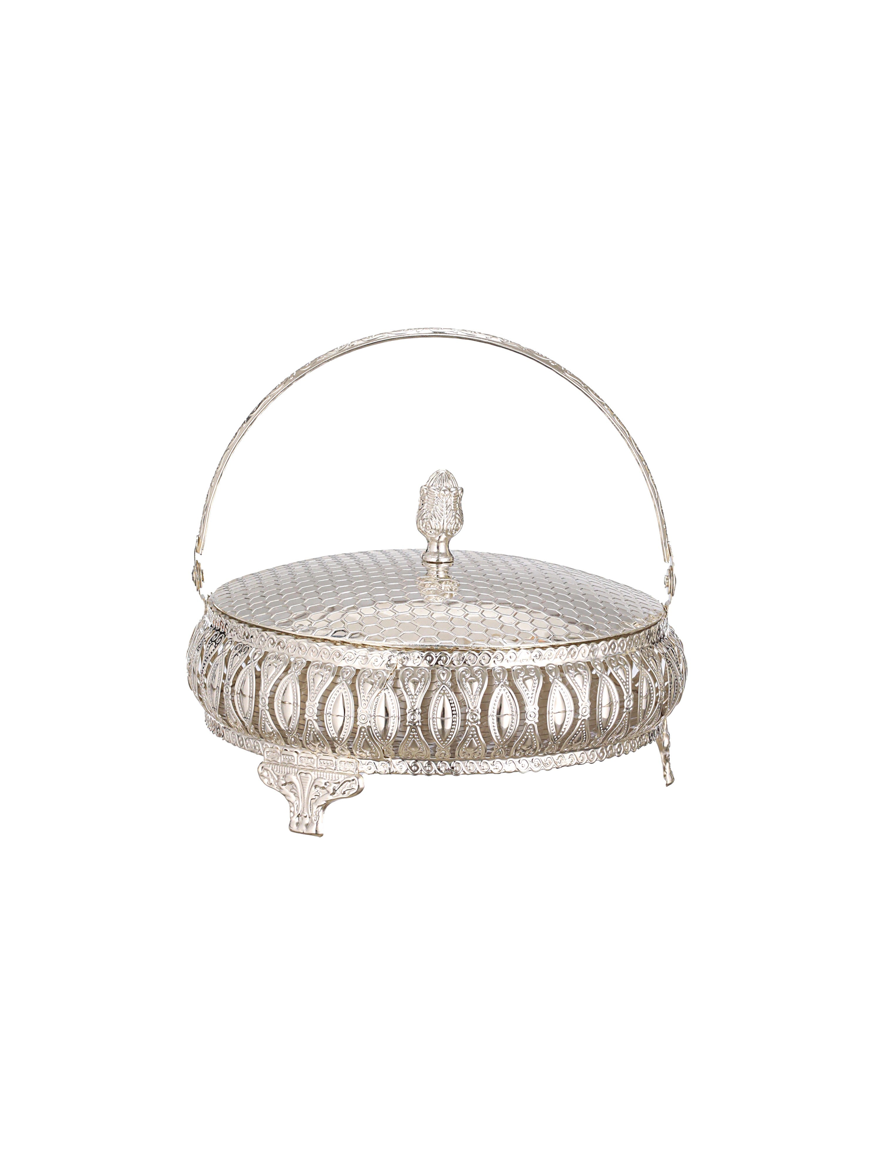Savor Sphere Basket-Silver