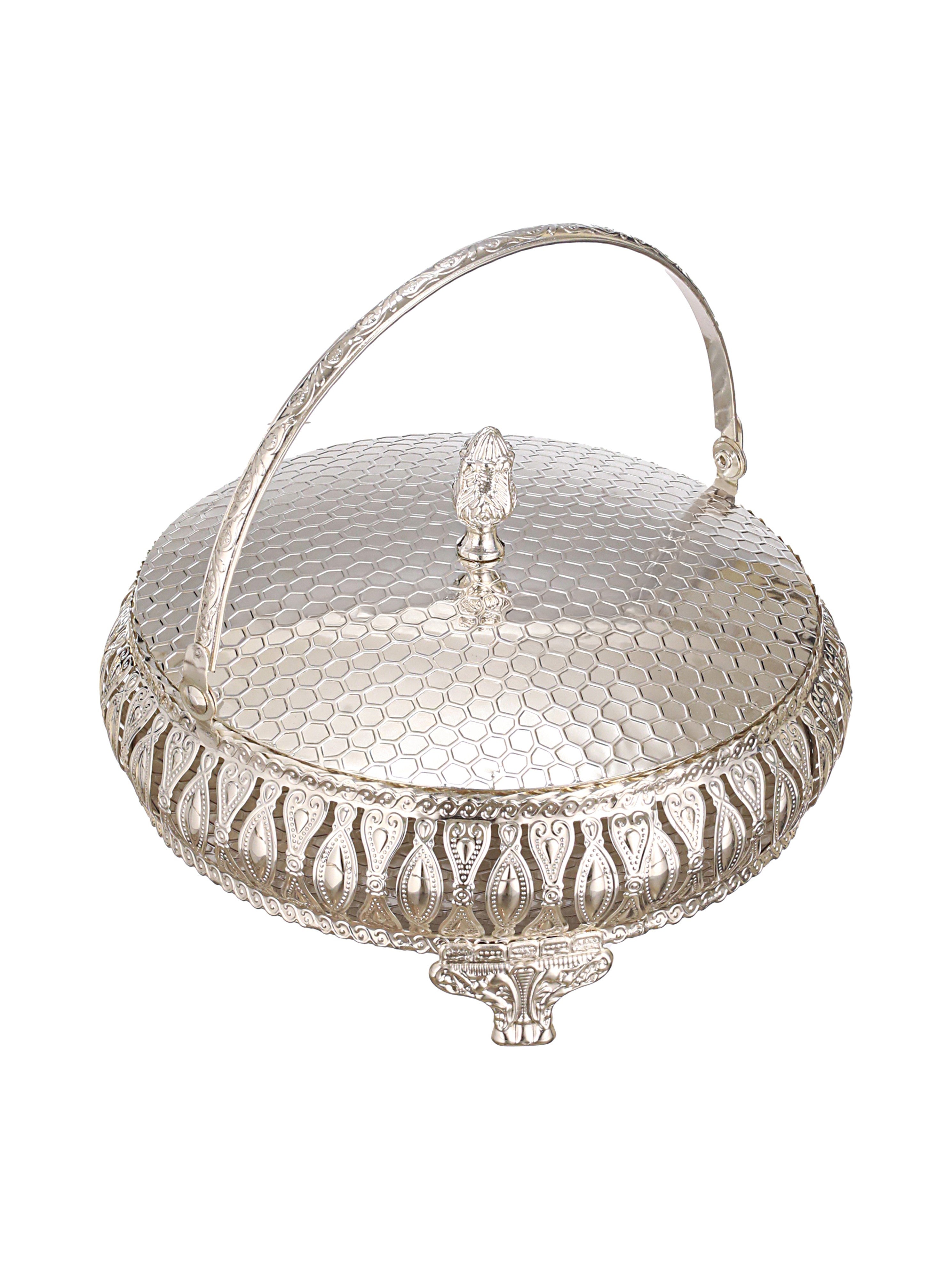Savor Sphere Basket-Silver