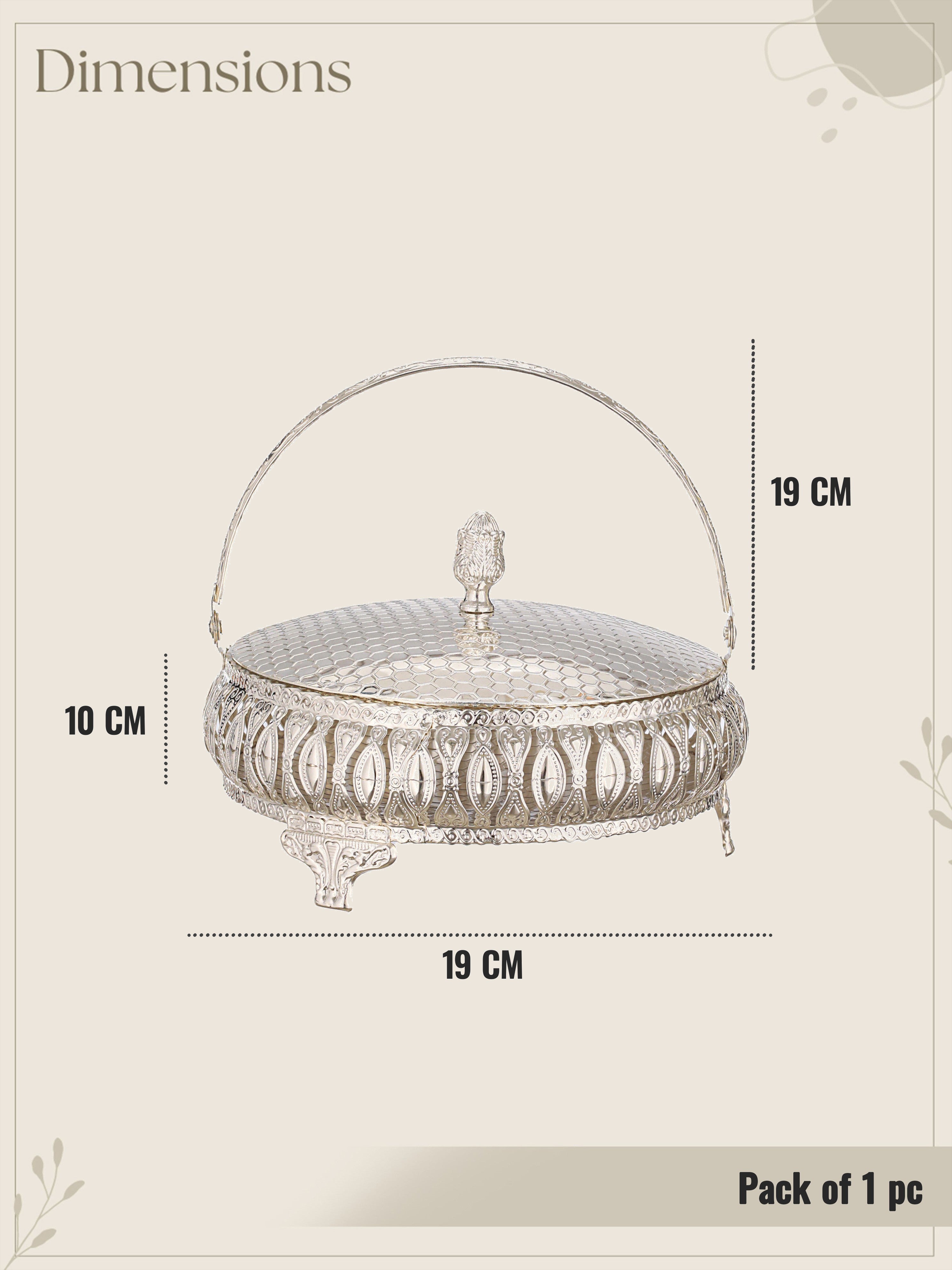Savor Sphere Basket-Silver