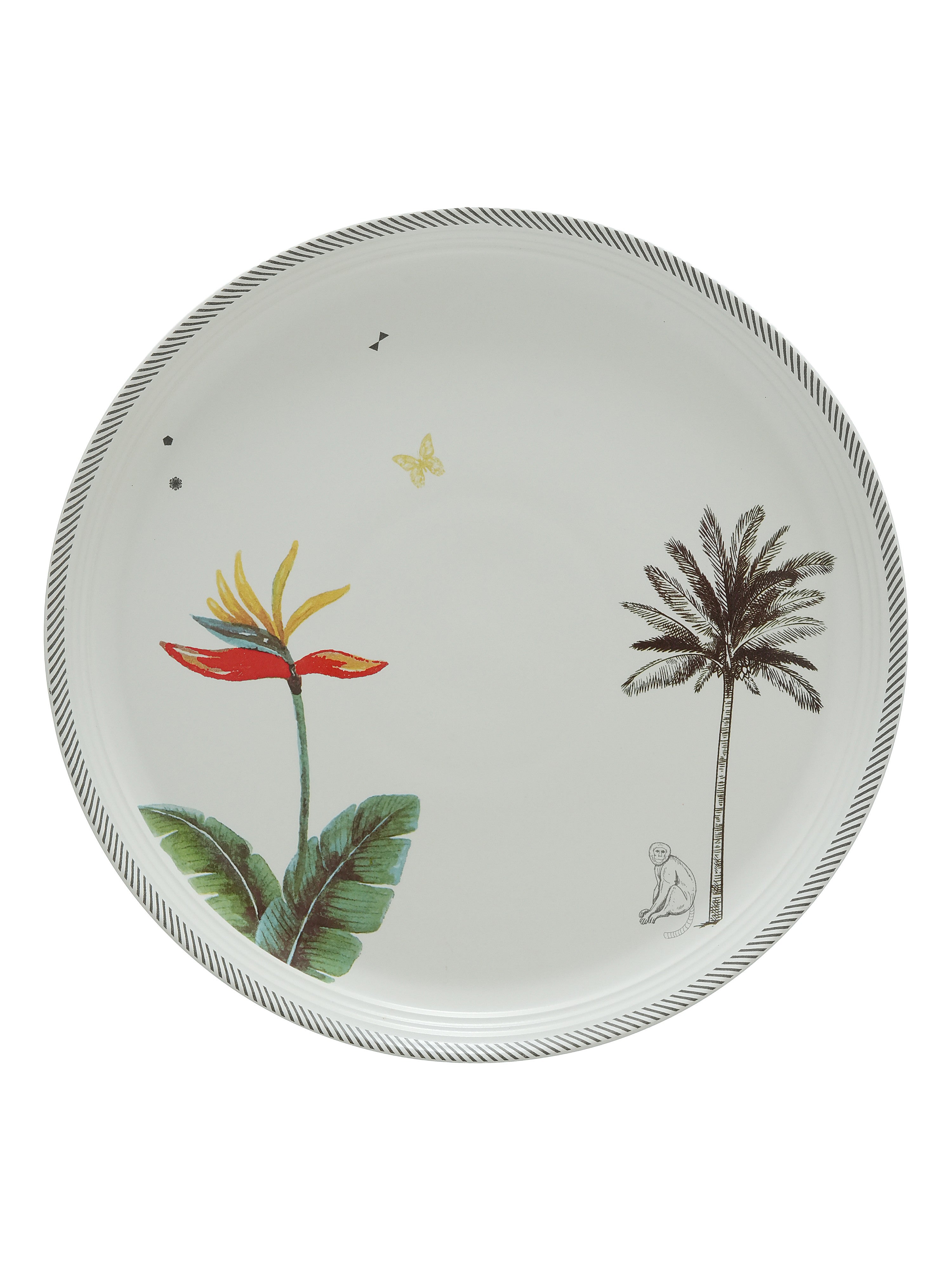 Tropical Mischief Porcelain Snack Set (Pack of 5)