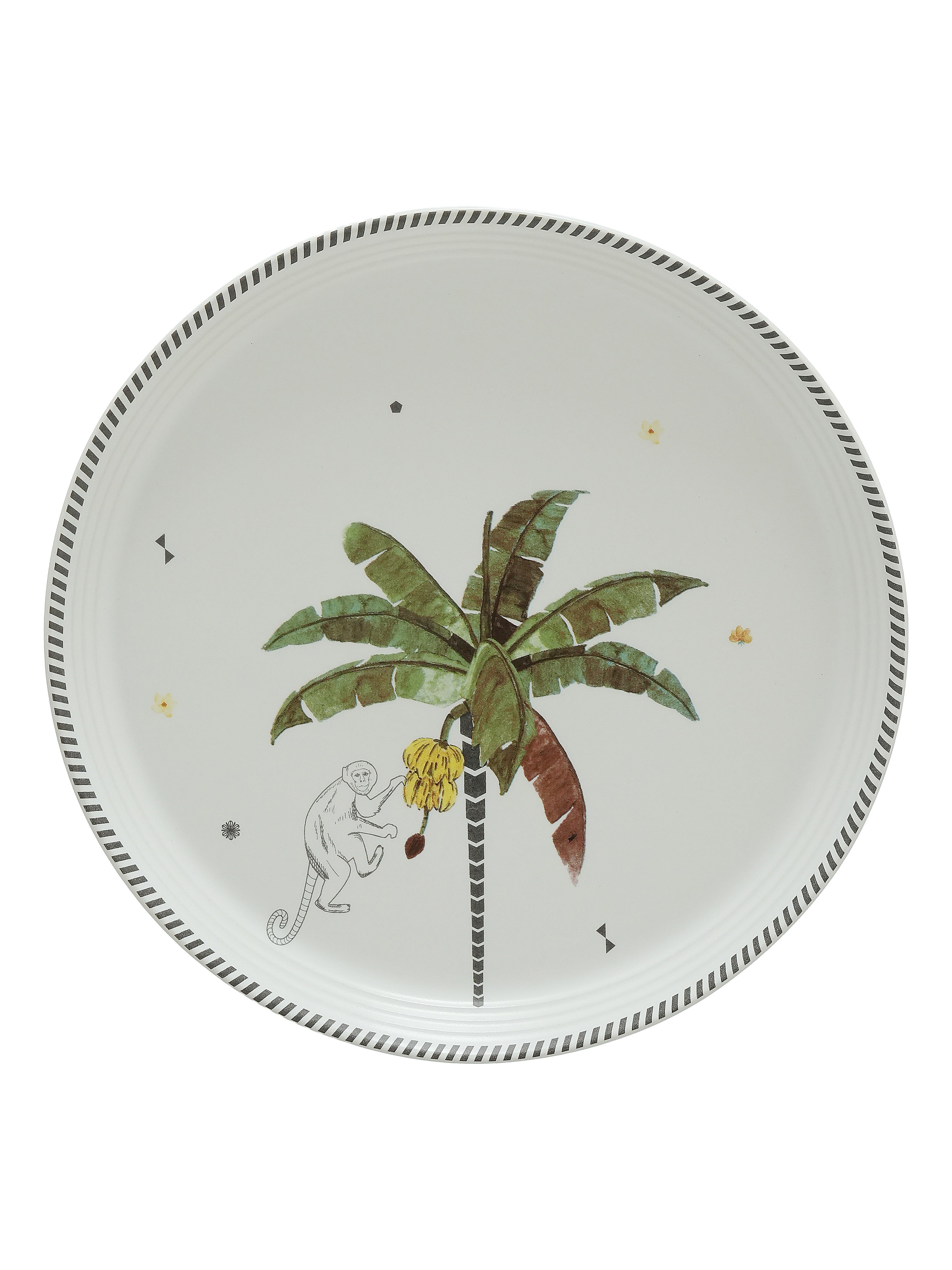 Tropical Mischief Porcelain Snack Set (Pack of 5)
