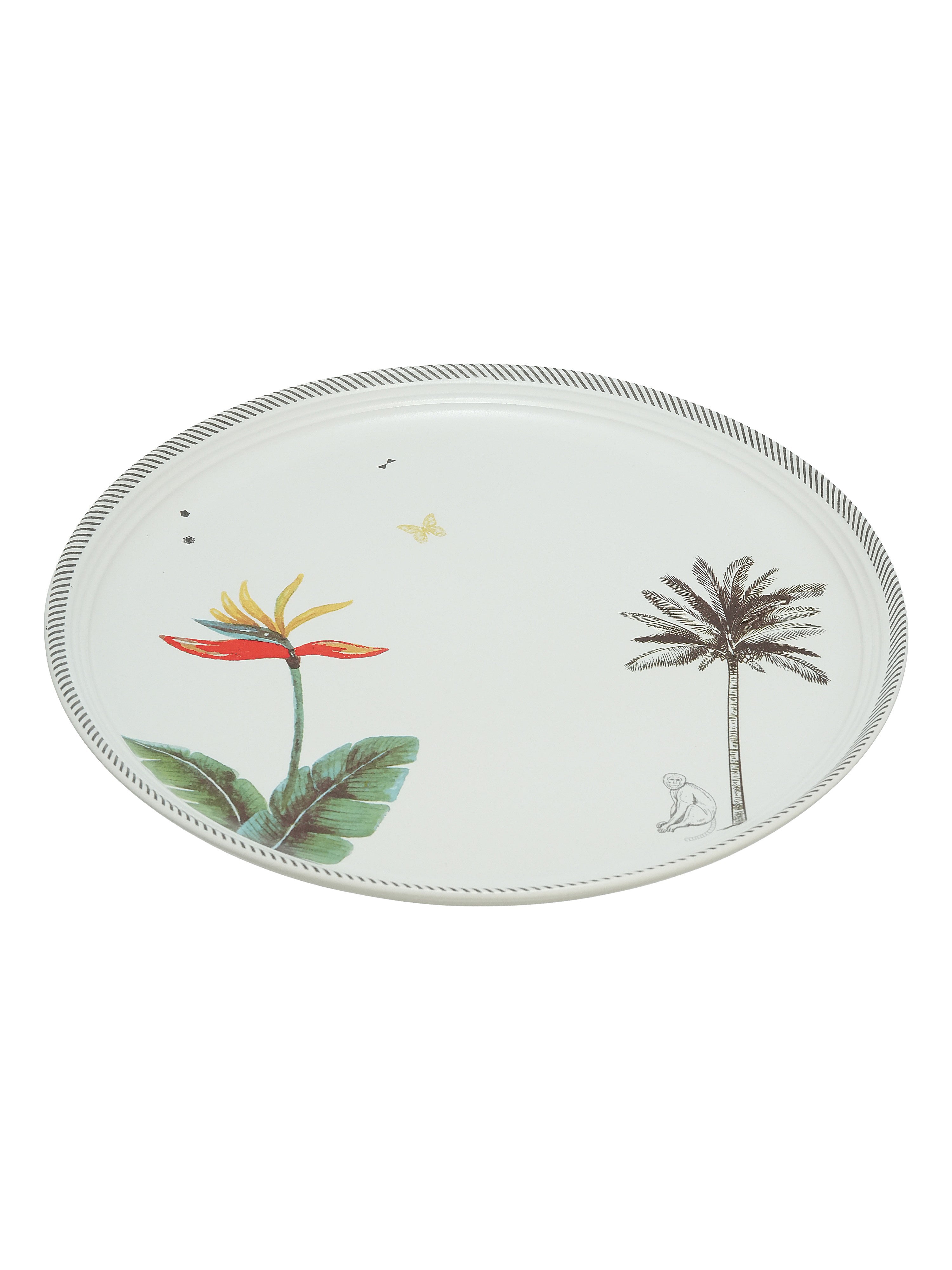 Tropical Mischief Porcelain Snack Set (Pack of 5)