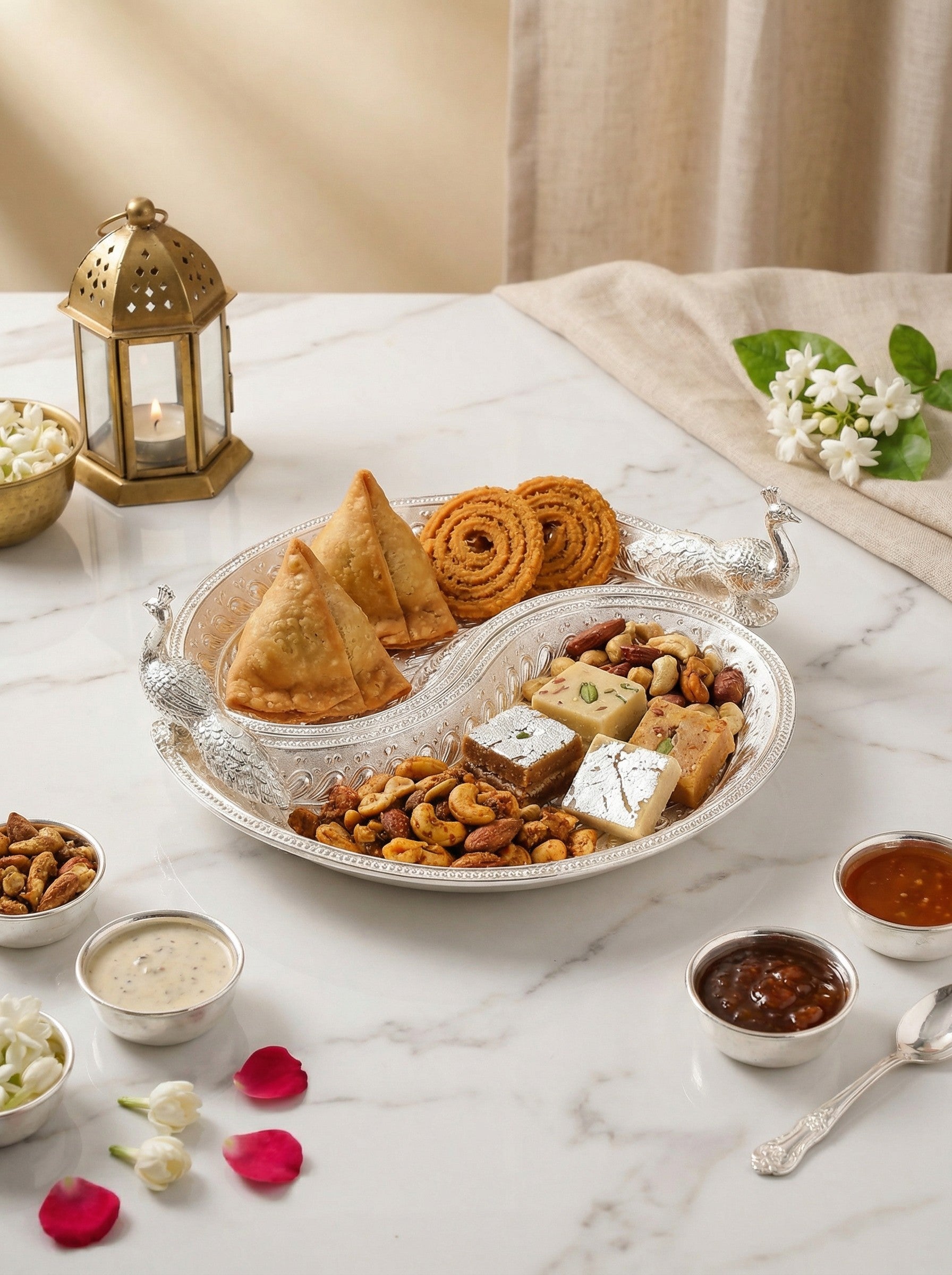 Peacock Amra Duo Platter