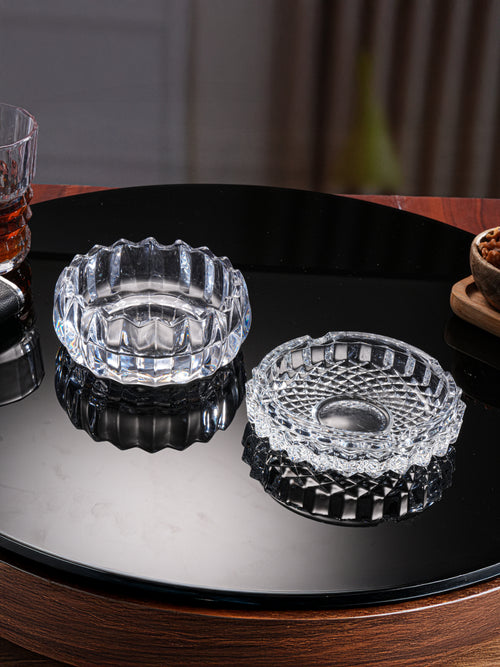 Serene Cut & Aura Clear Glass Astray Combo Set