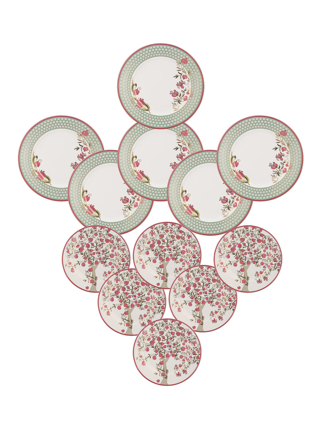 Pom Passion 24K Gold Plated Snack Set (12 Pcs)