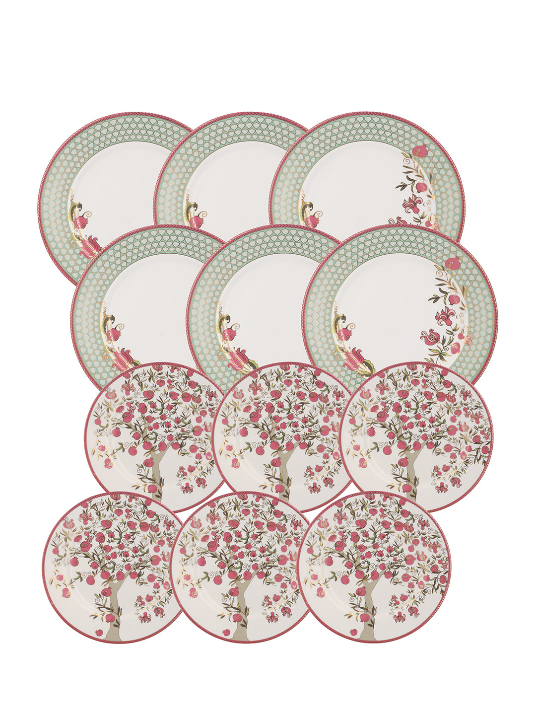 Pom Passion 24K Gold Plated Snack Set (12 Pcs)