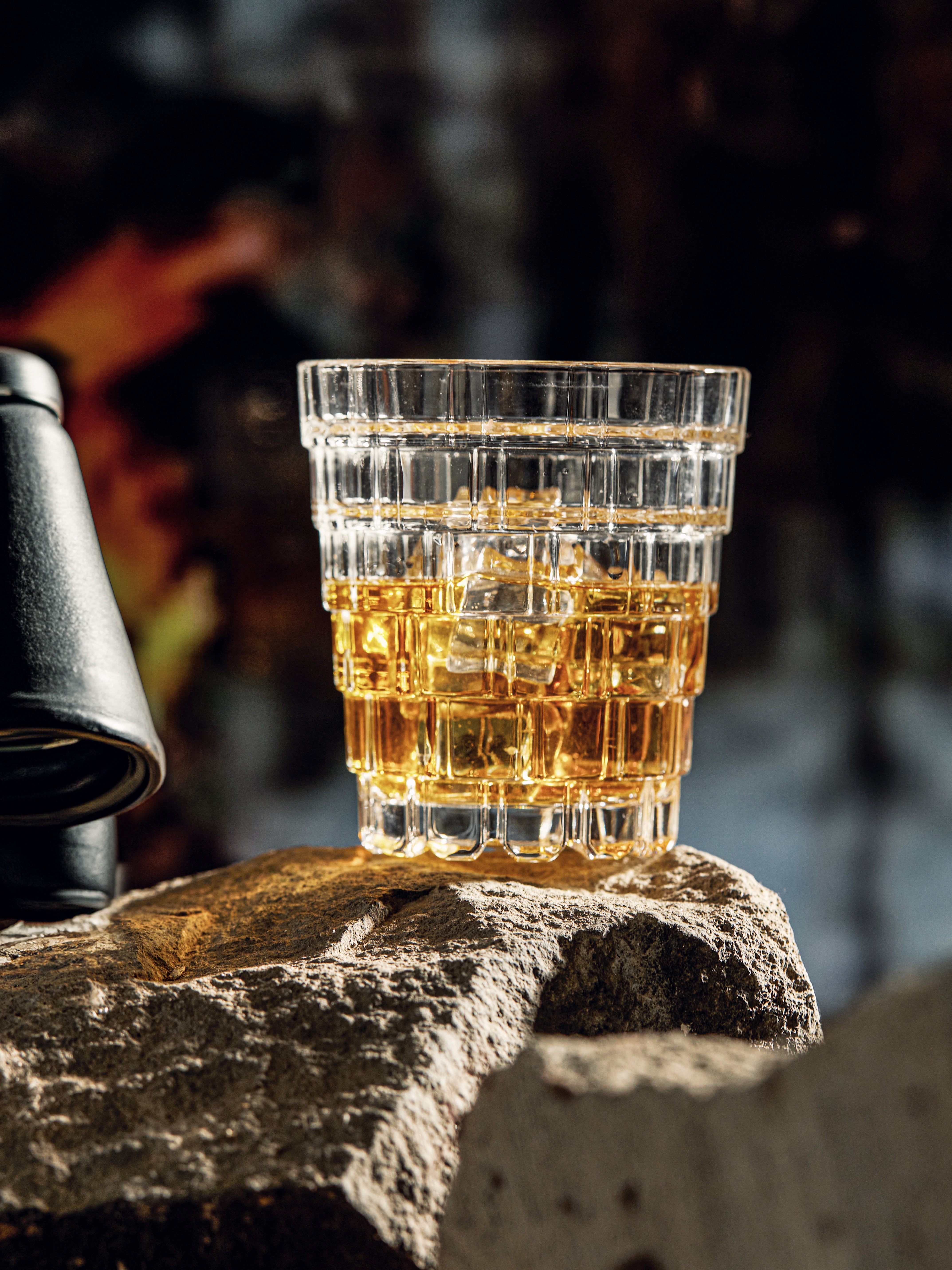 CRYSTAL HELIX WHISKEY GLASS - ITALIAN CRYSTAL