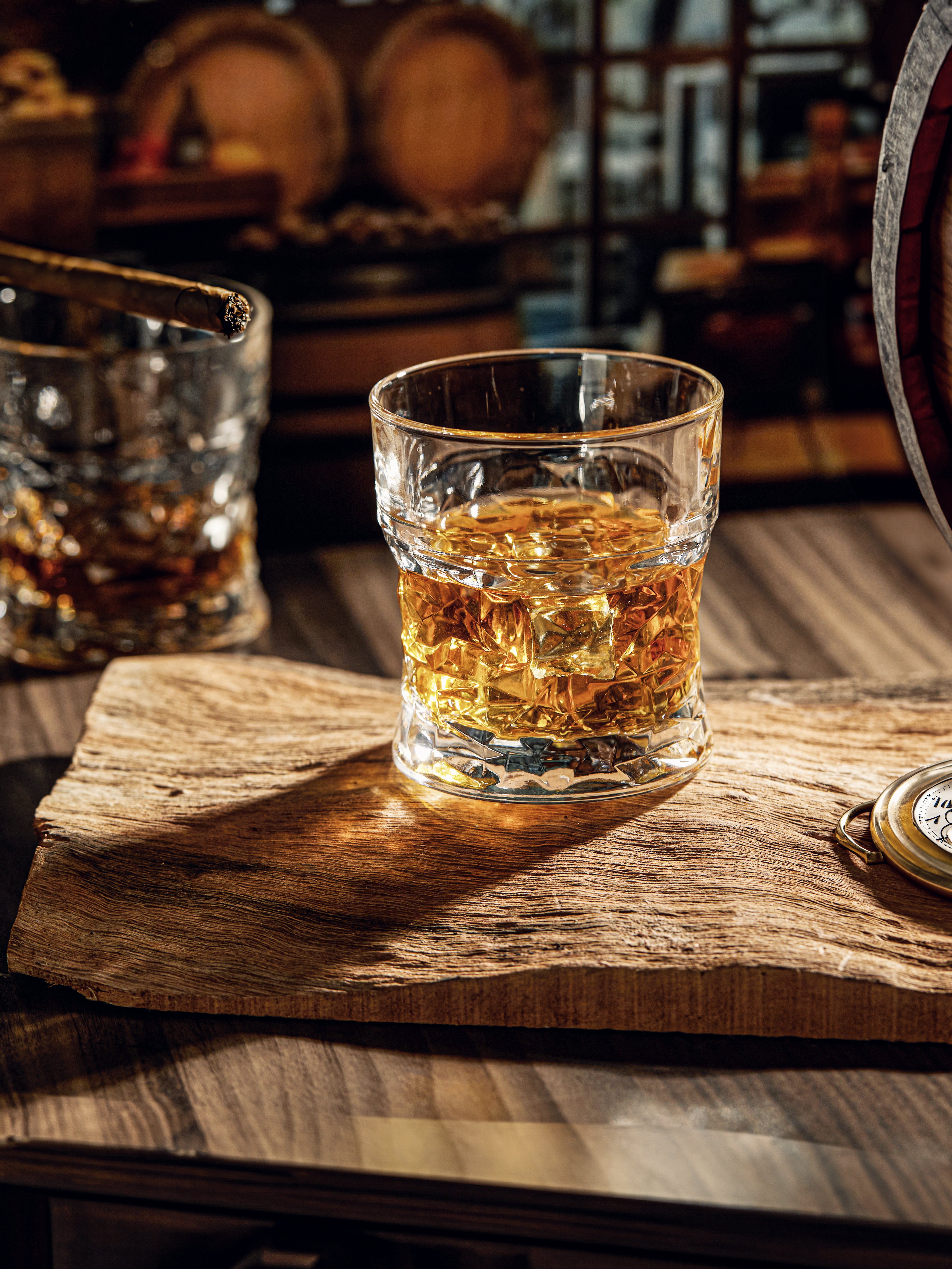 ECLECTIC CRYSTAL WHISKEY GLASS - ITALIAN CRYSTAL