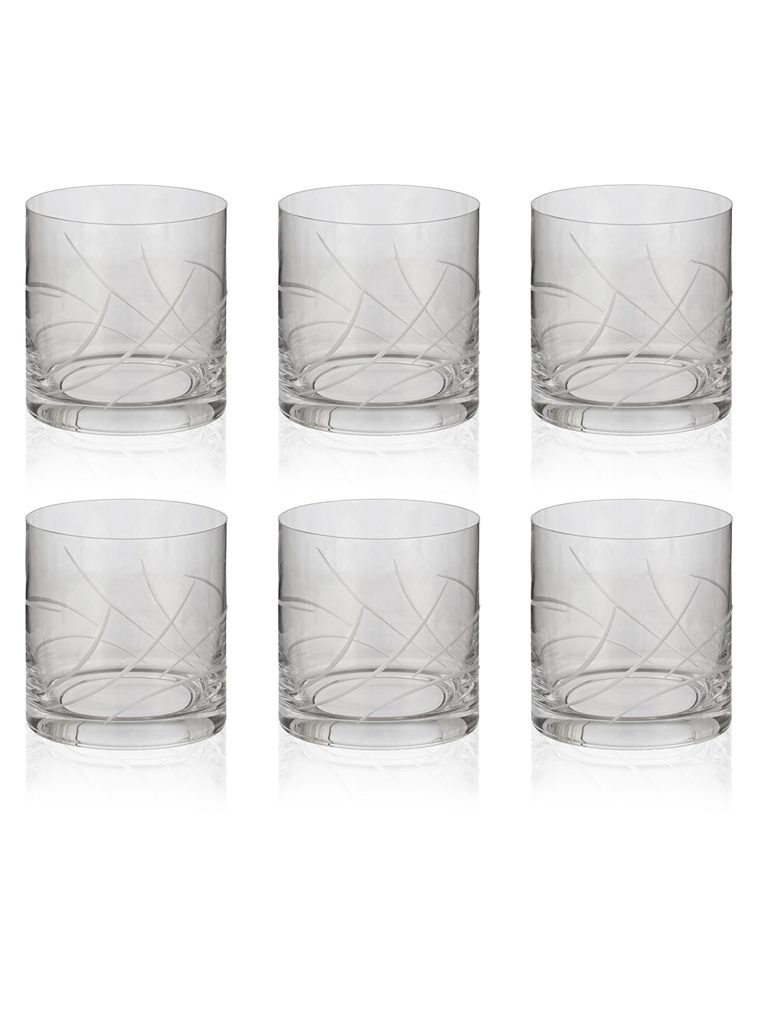 Abstract Gleam Whiskey Glass