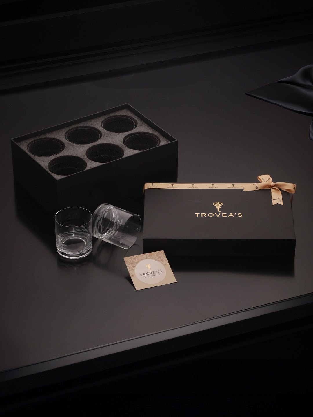 Cutwork Enigma Whiskey Glass