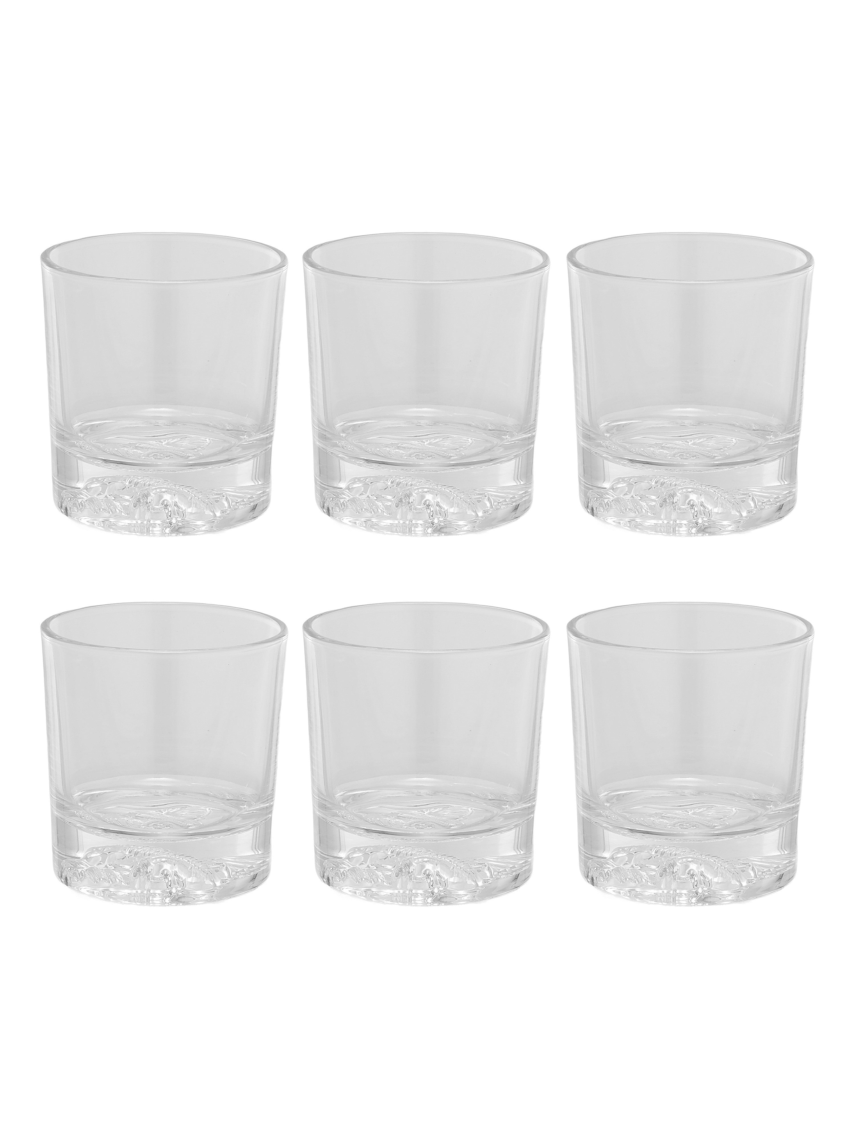 Elephant Embossed Crystal Whiskey Glass