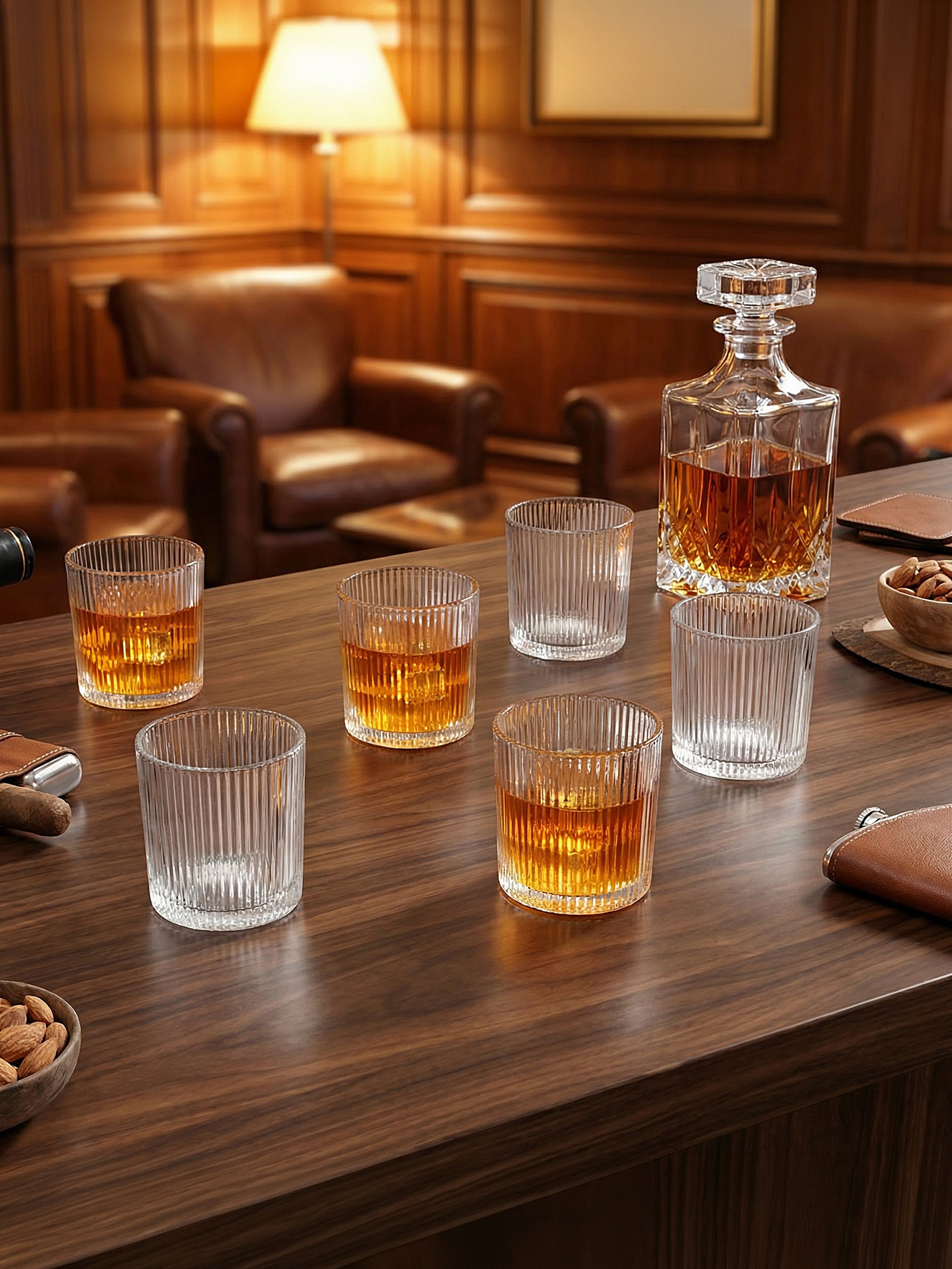 The Gilded Line Whiskey Glass (Pack of 6)