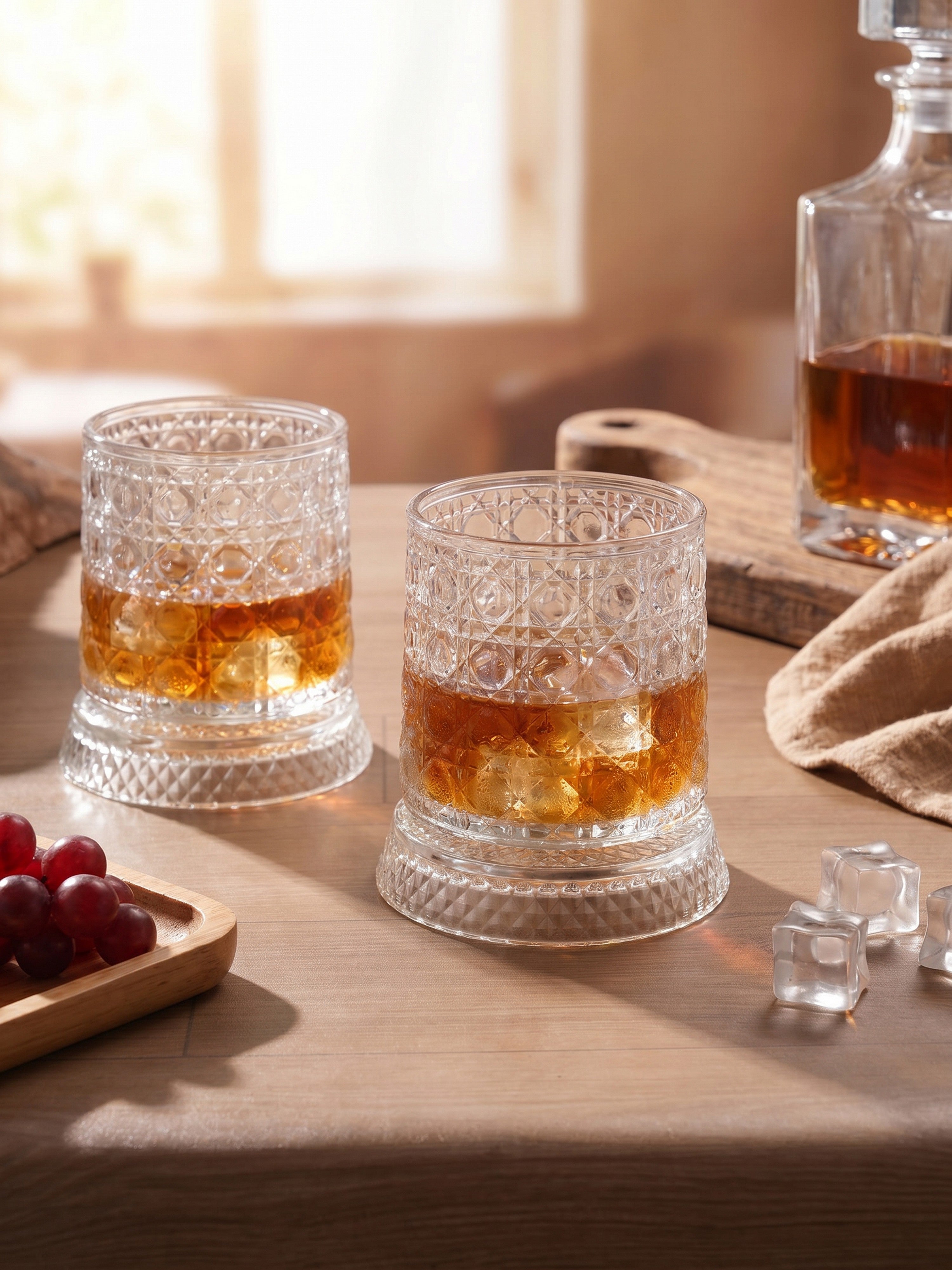 Infinity Spin Whiskey Tumbler