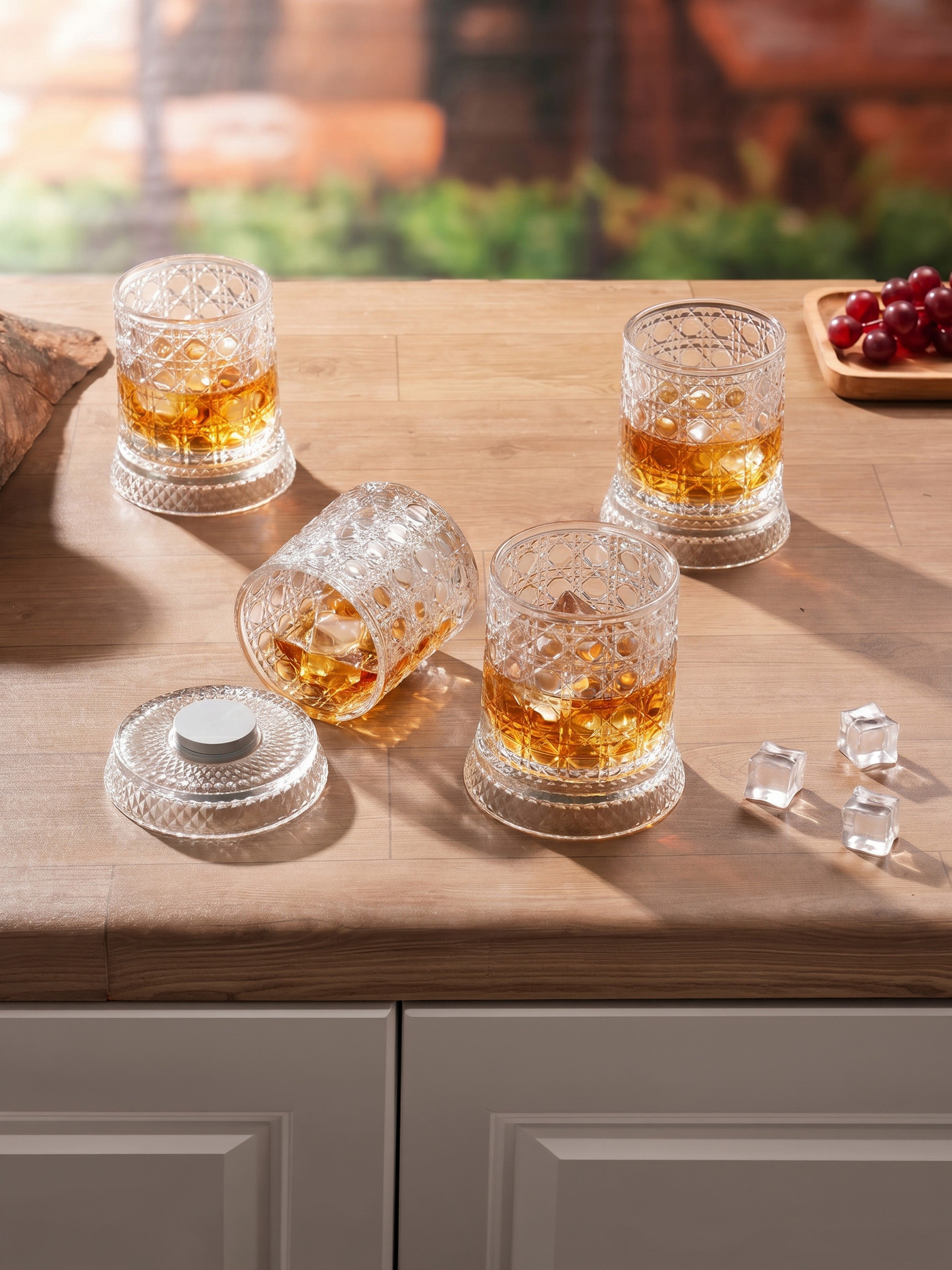 Infinity Spin Whiskey Tumbler