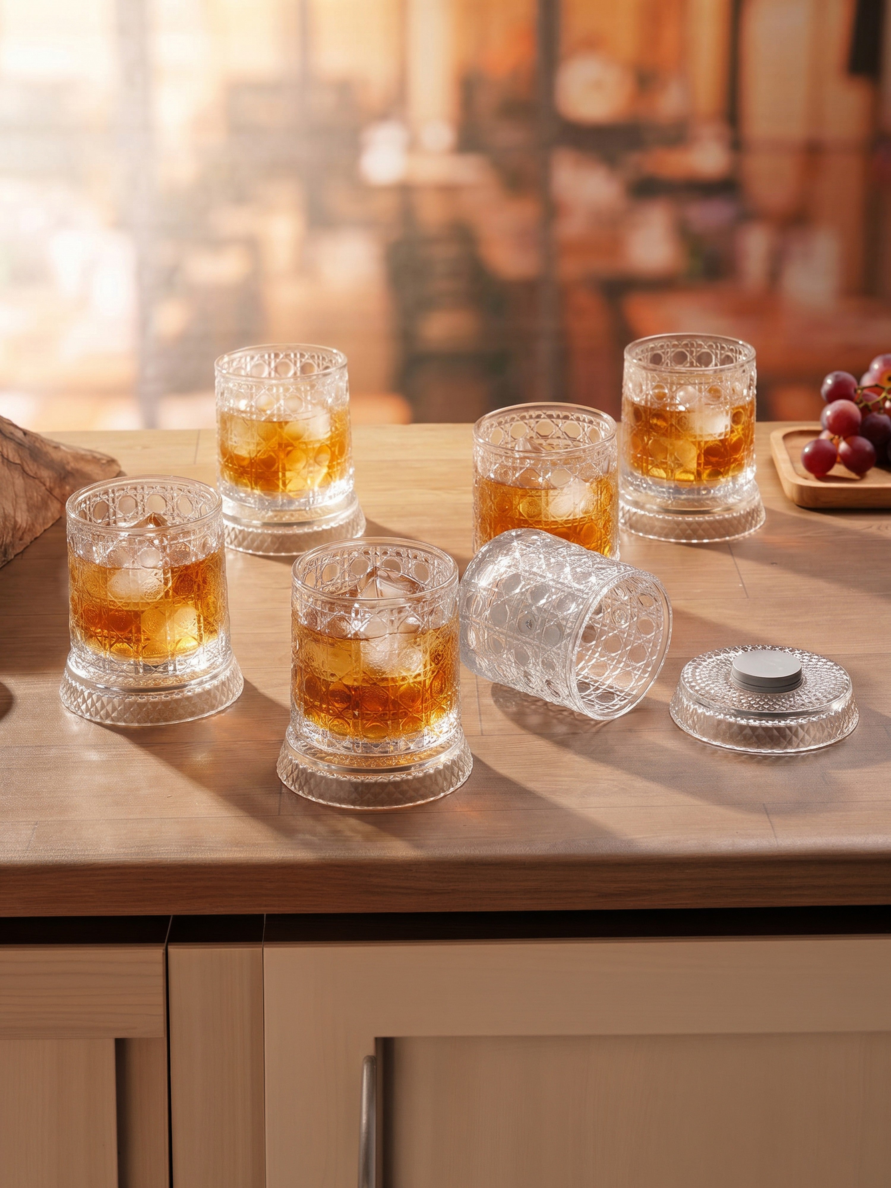 Infinity Spin Whiskey Tumbler