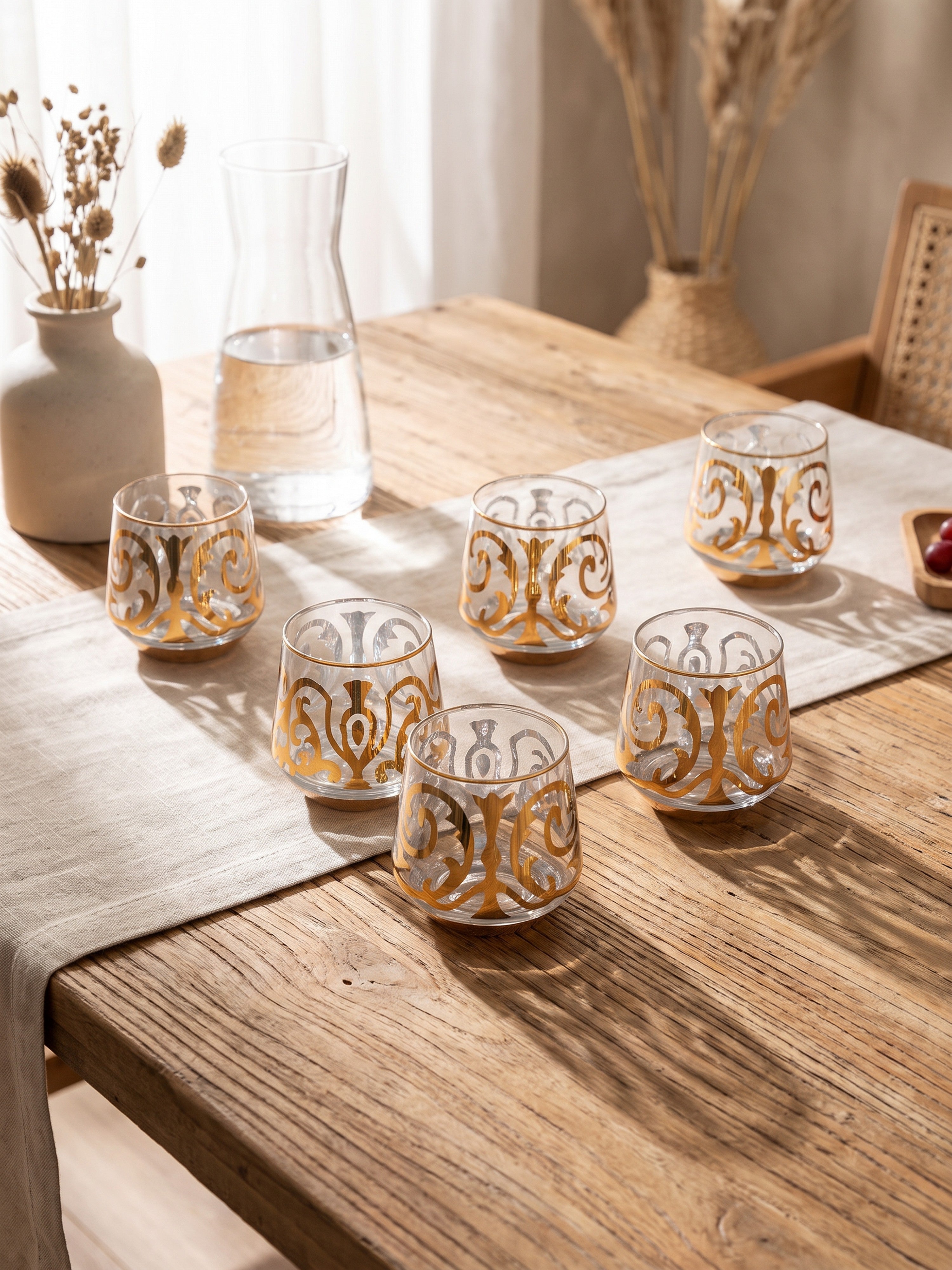 Golden Scroll Tumbler (Pack of 6)