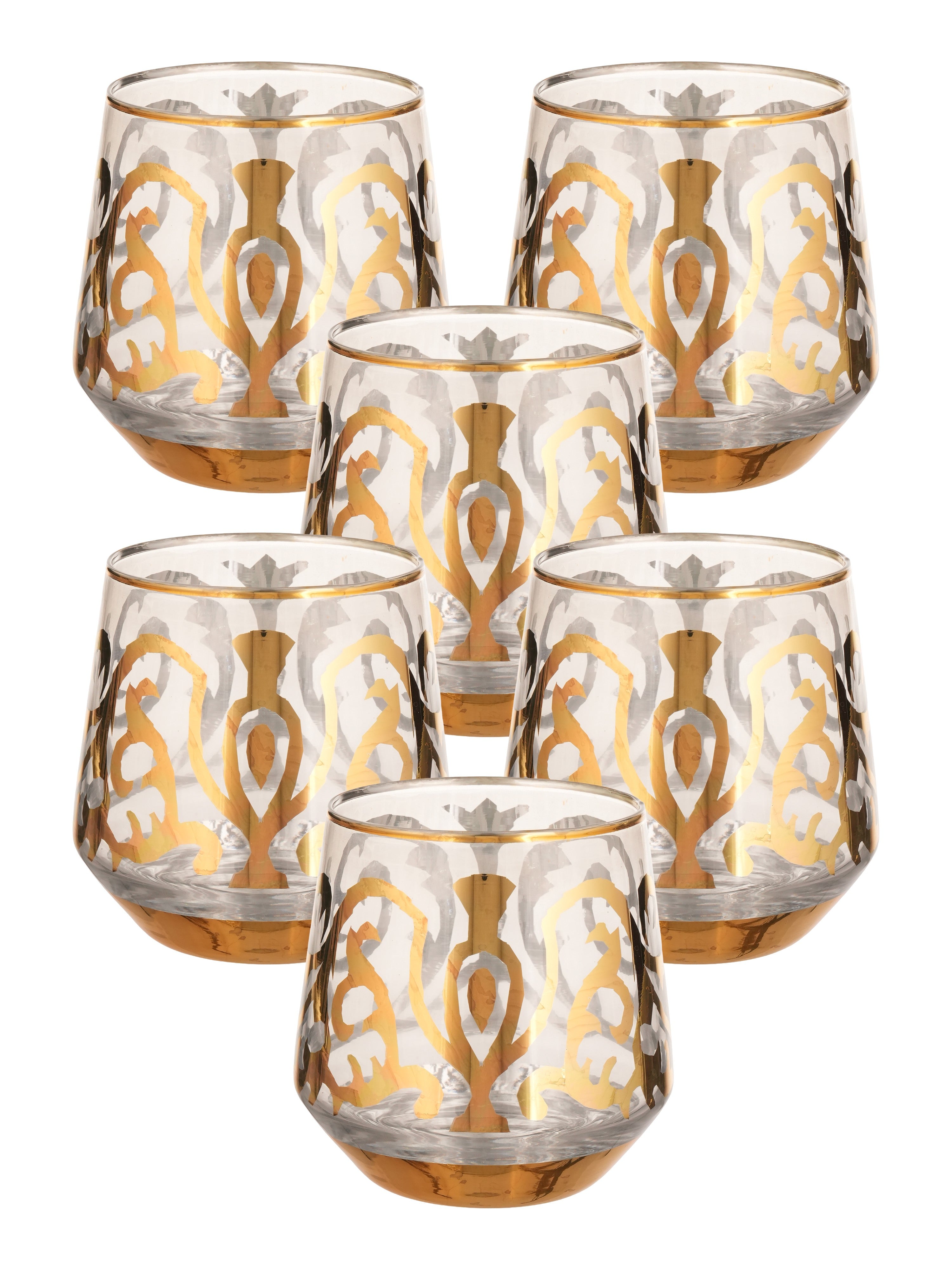 Golden Scroll Tumbler (Pack of 6)