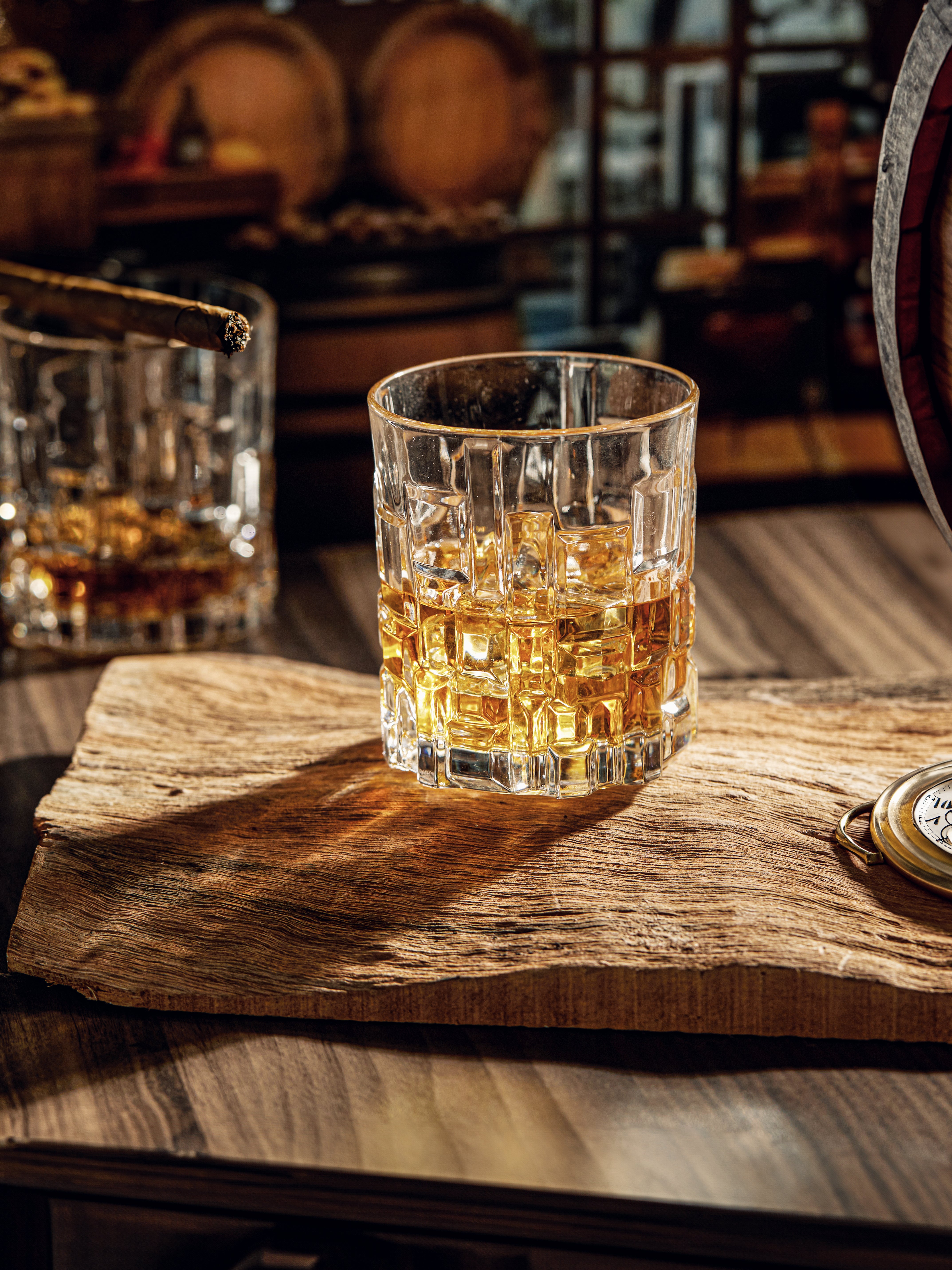 TIMELESS CRYSTAL WHISKEY GLASS - ITALIAN CRYSTAL
