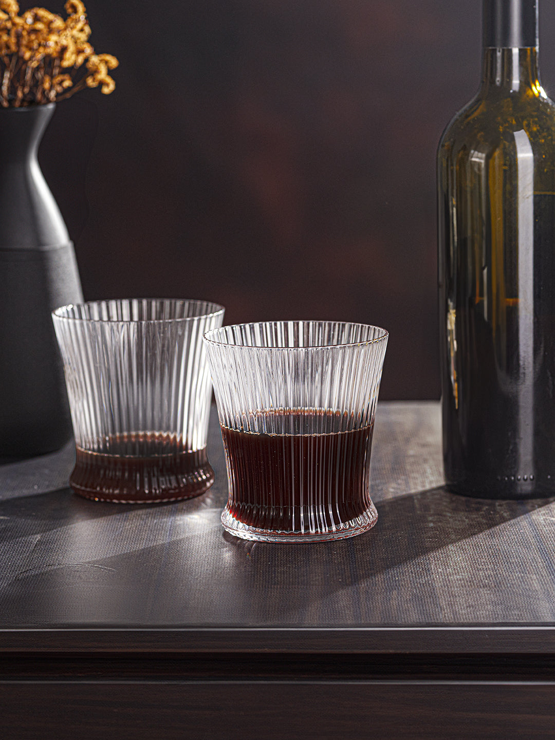 Wine Wave Stemless Wine Glass