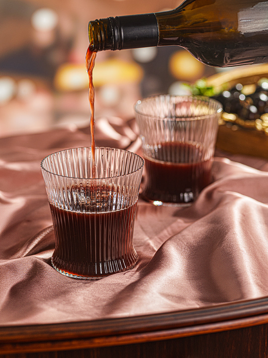 Wine Wave Stemless Wine Glass