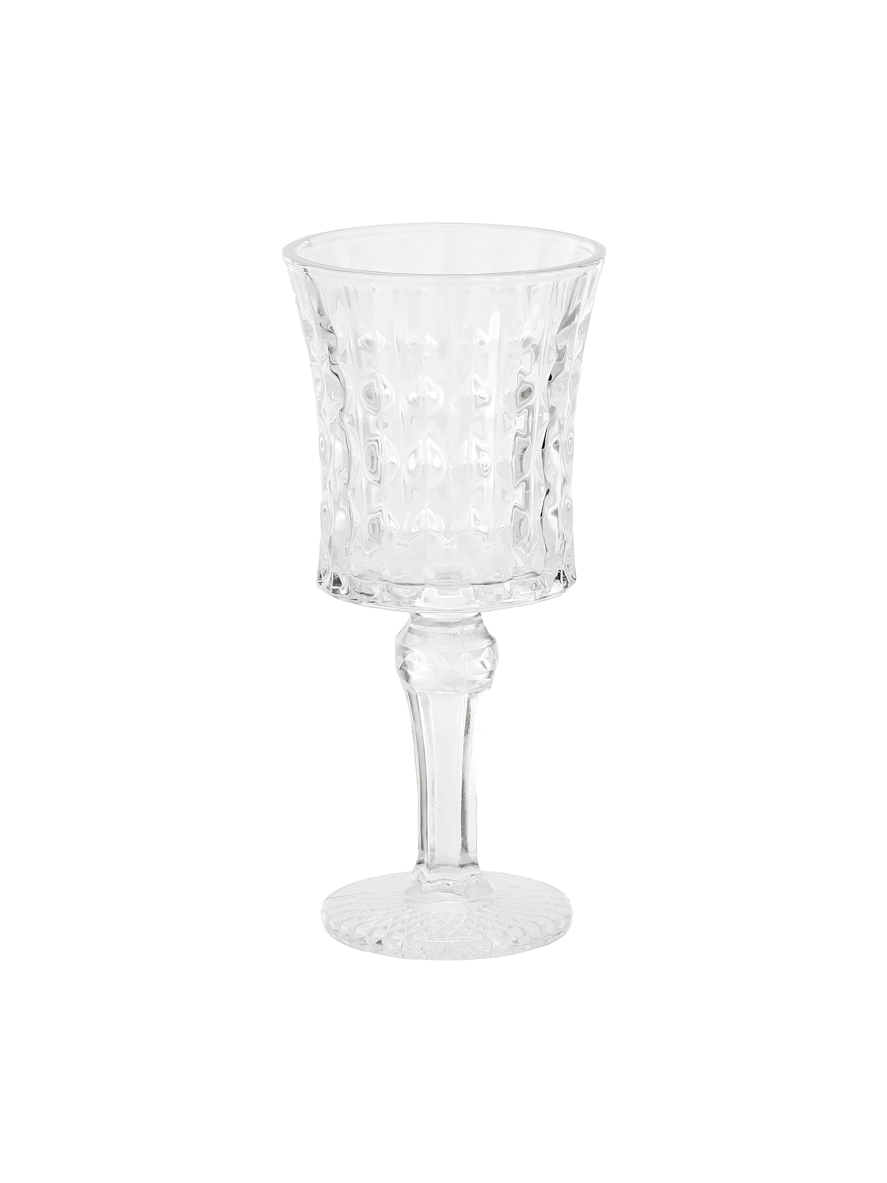 TwilightCut Wine Glass- Pack of 4