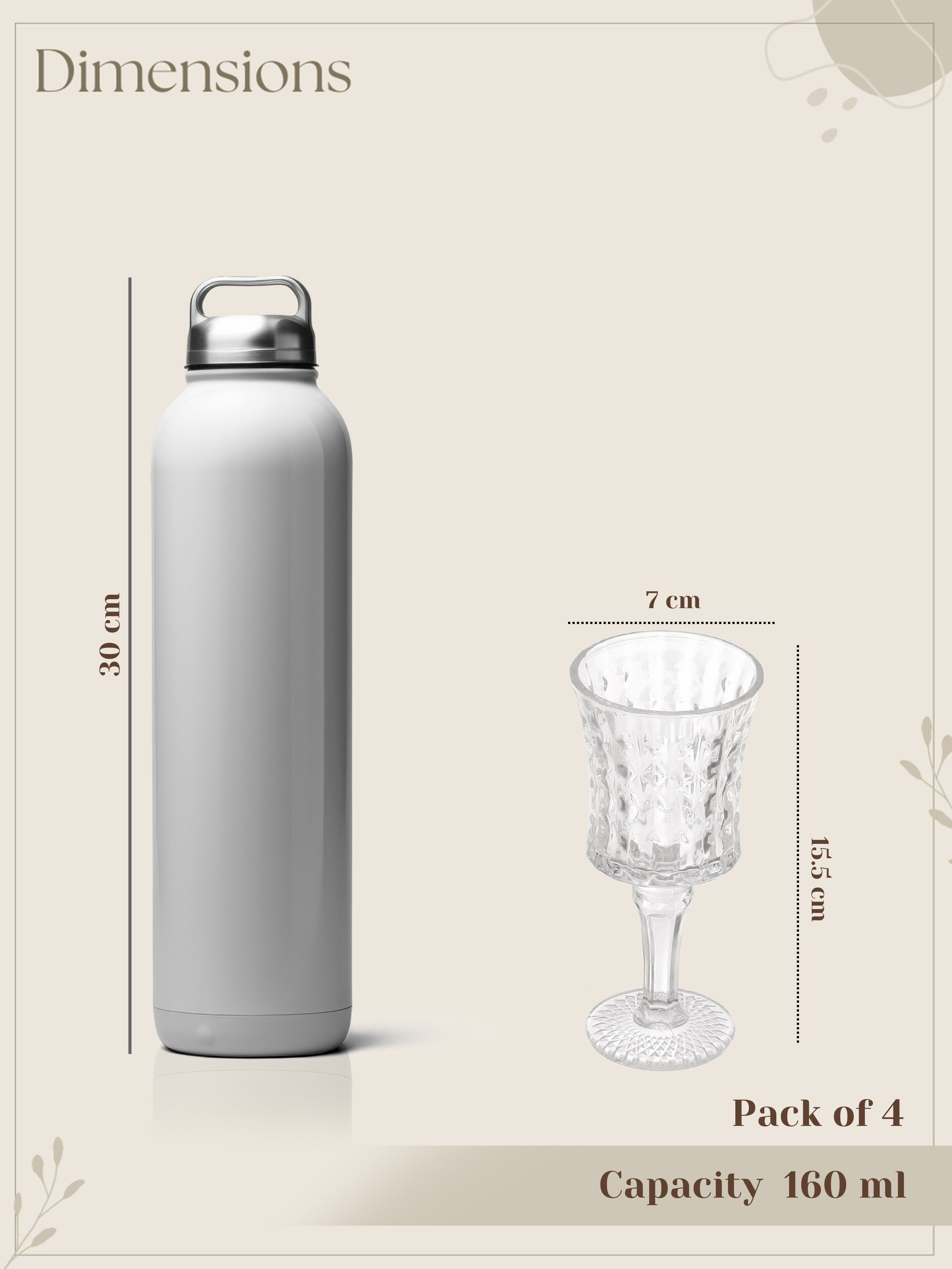 TwilightCut Wine Glass- Pack of 4