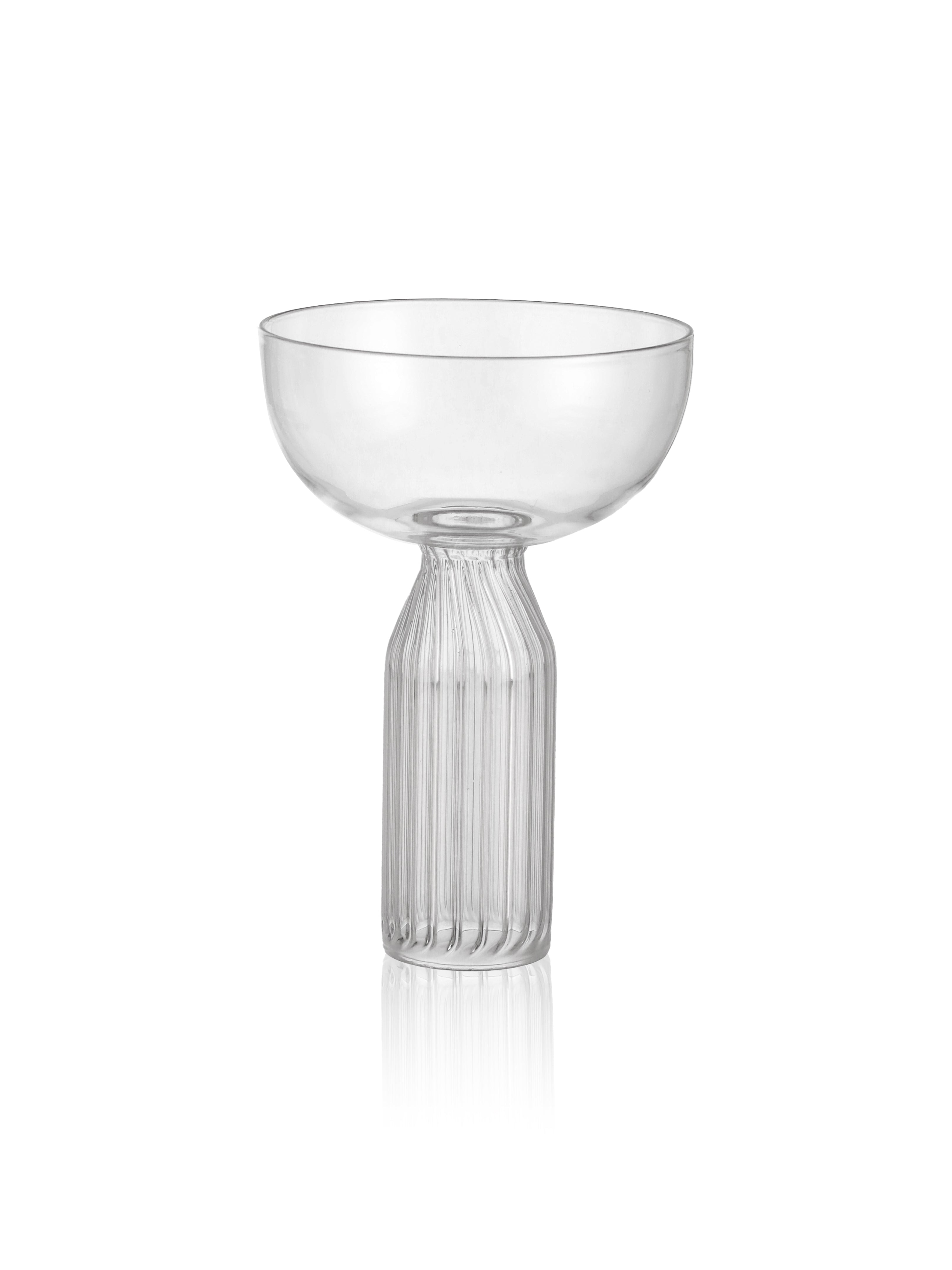 Set of 4 Cocktail Coupe Glass, 180 ML