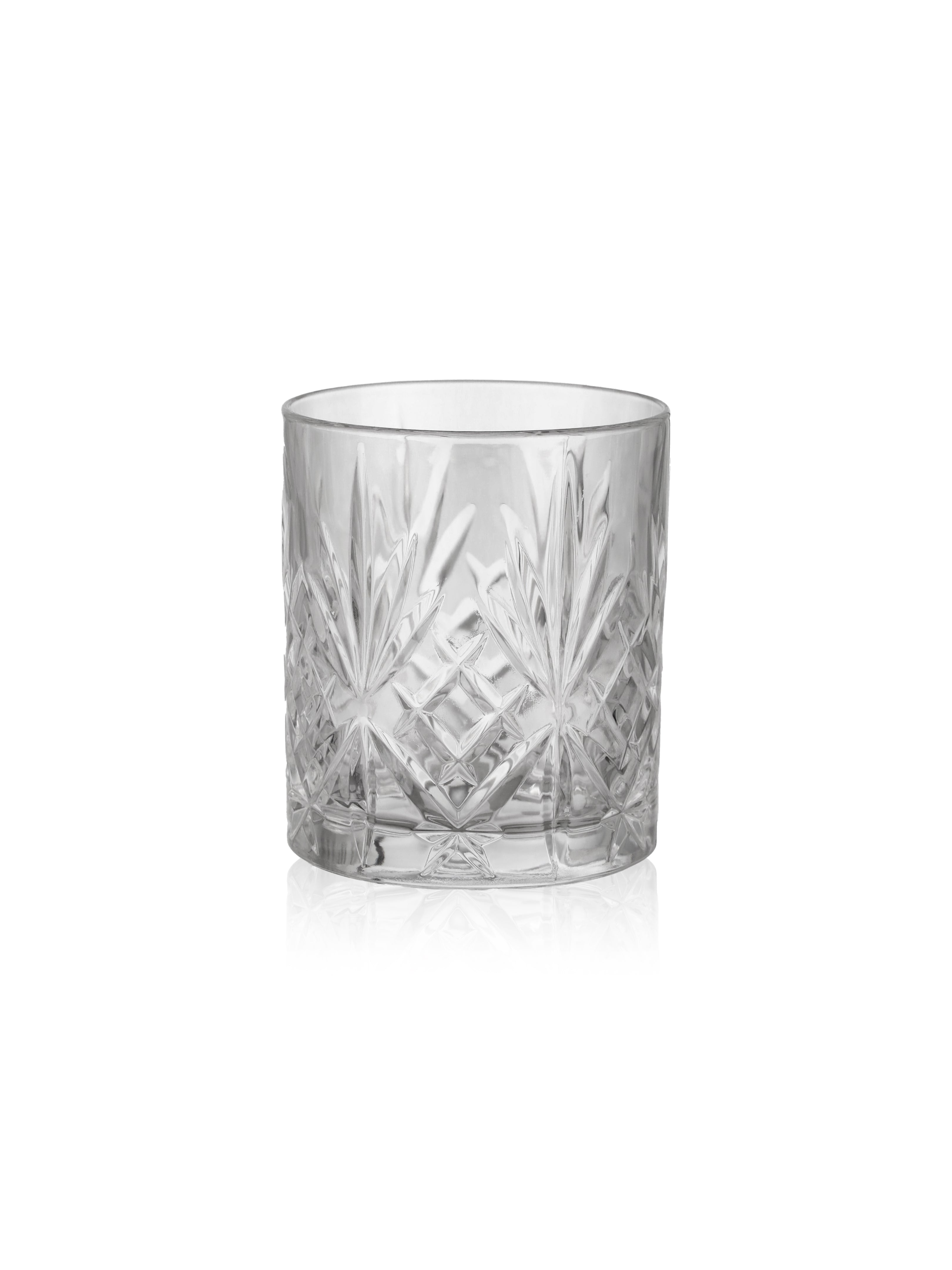 CRYSTAL SWORDS WHISKEY GLASS - ITALIAN CRYSTAL