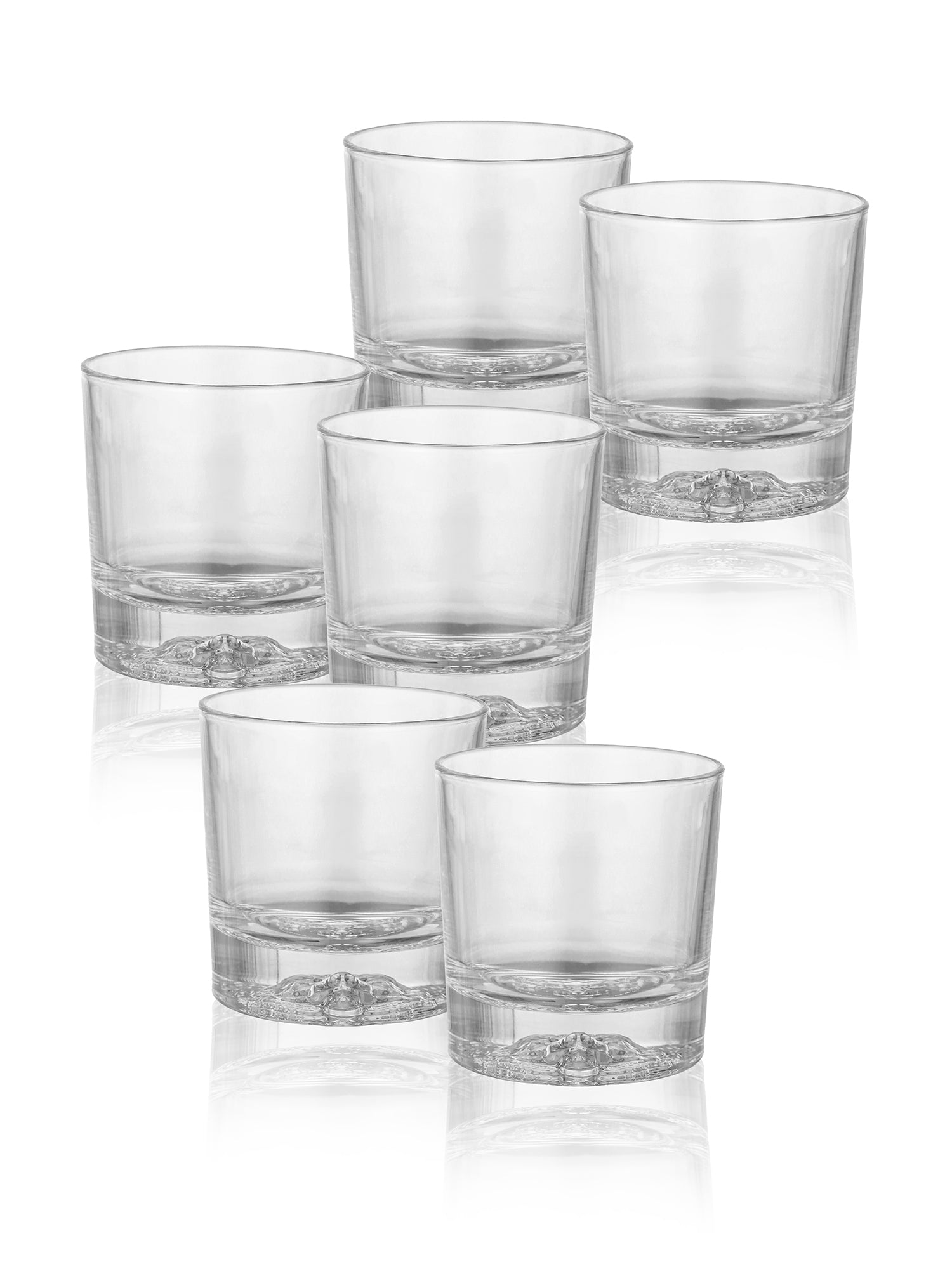 Elephant Embossed Crystal Whiskey Glass