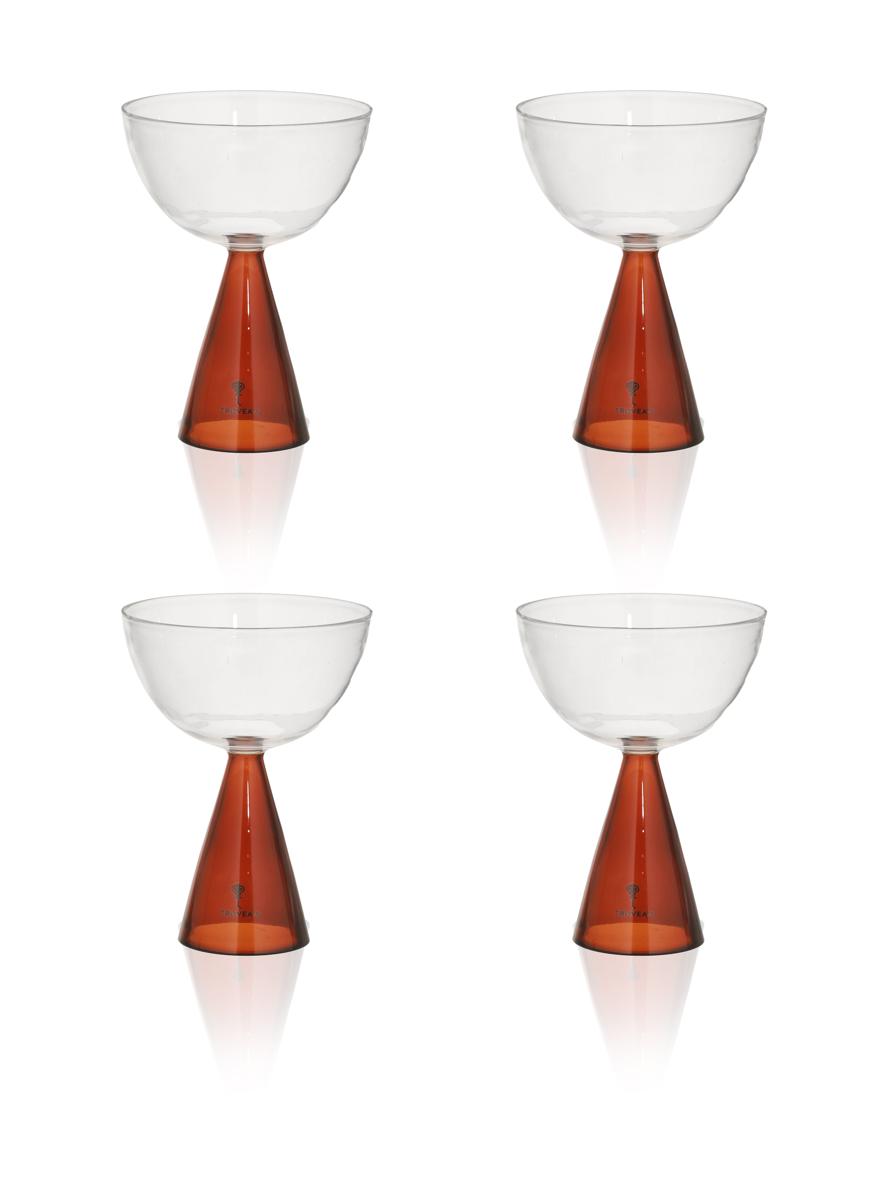 Citrus Spark Coupe Glass (Pack of 4)