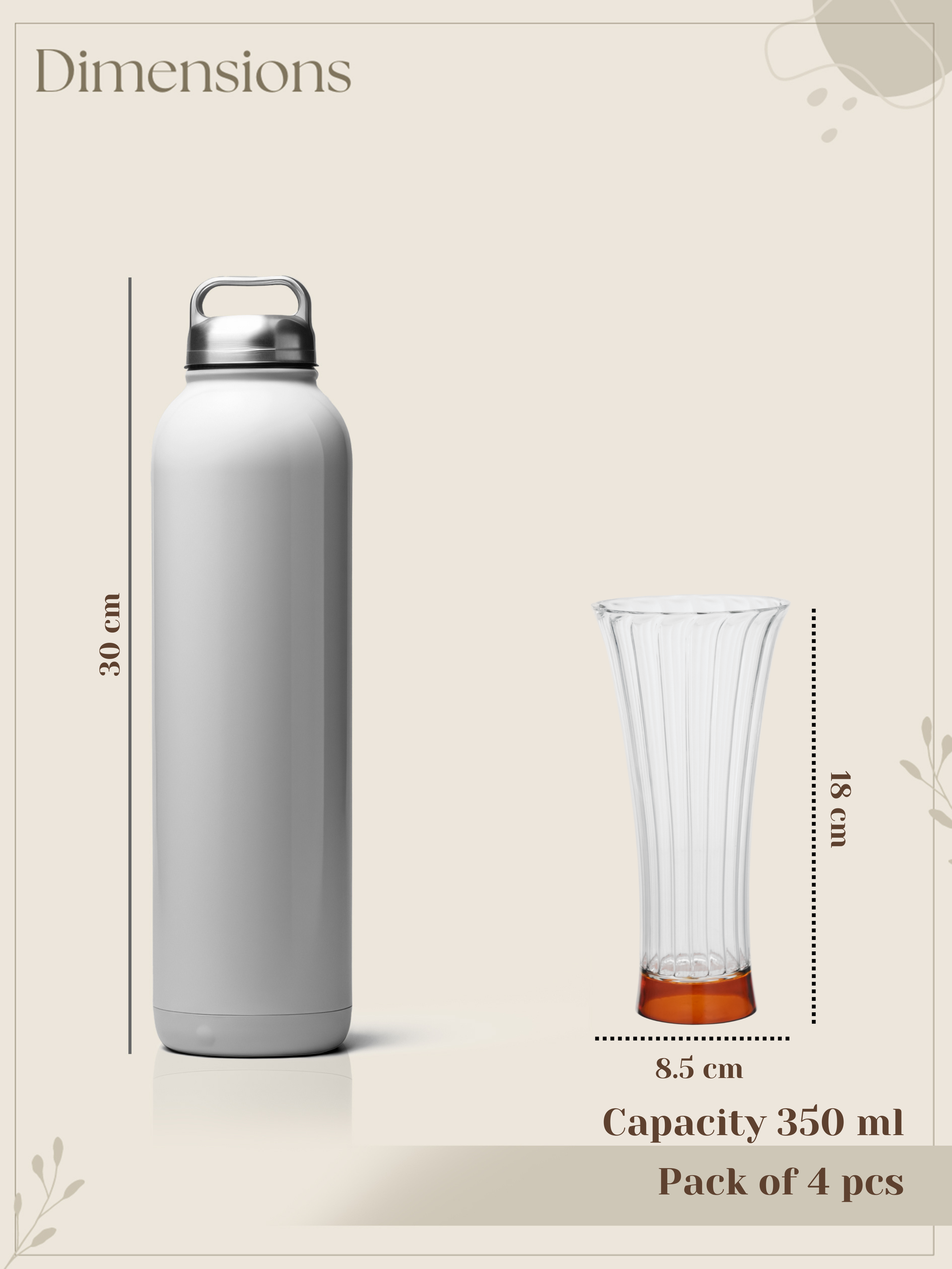 Foam & Flow Beer Glass