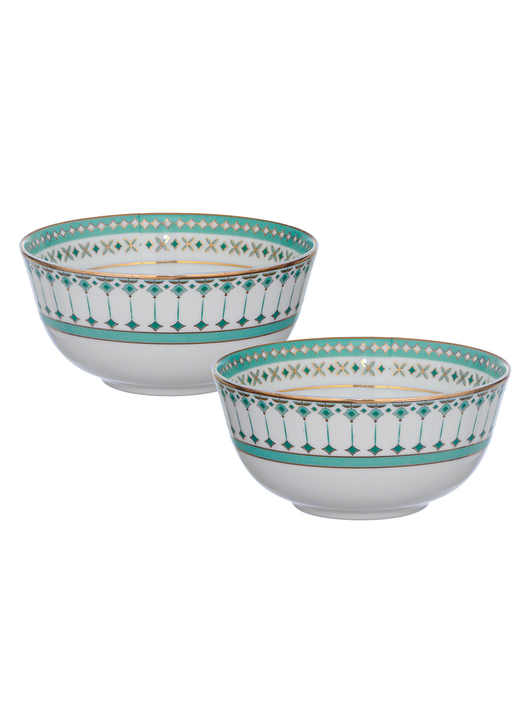 Momentum 24K Gold Plated Bowls and Tray Set