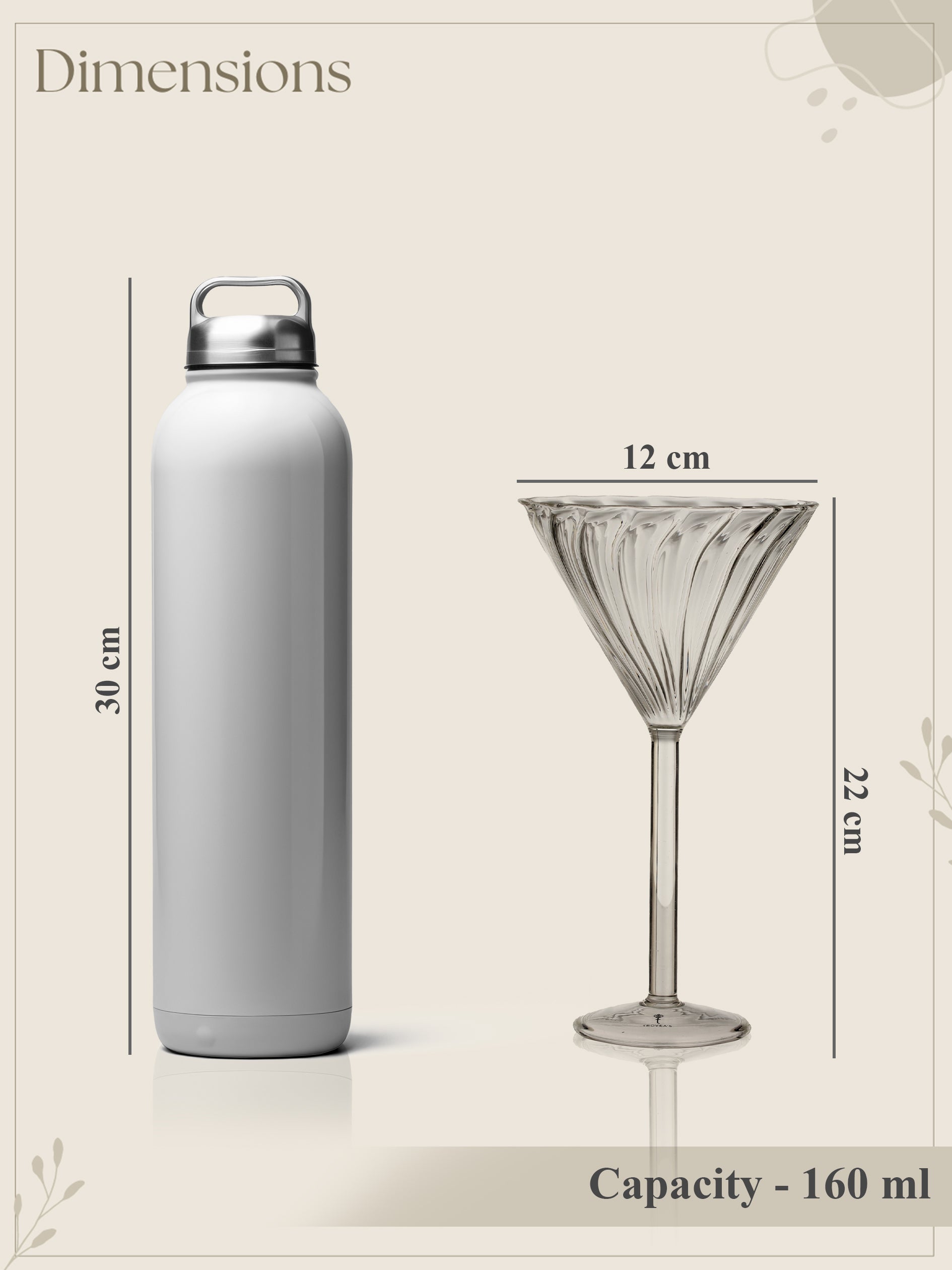 TIMELESS MARTINI GLASS (Pack Of 4)