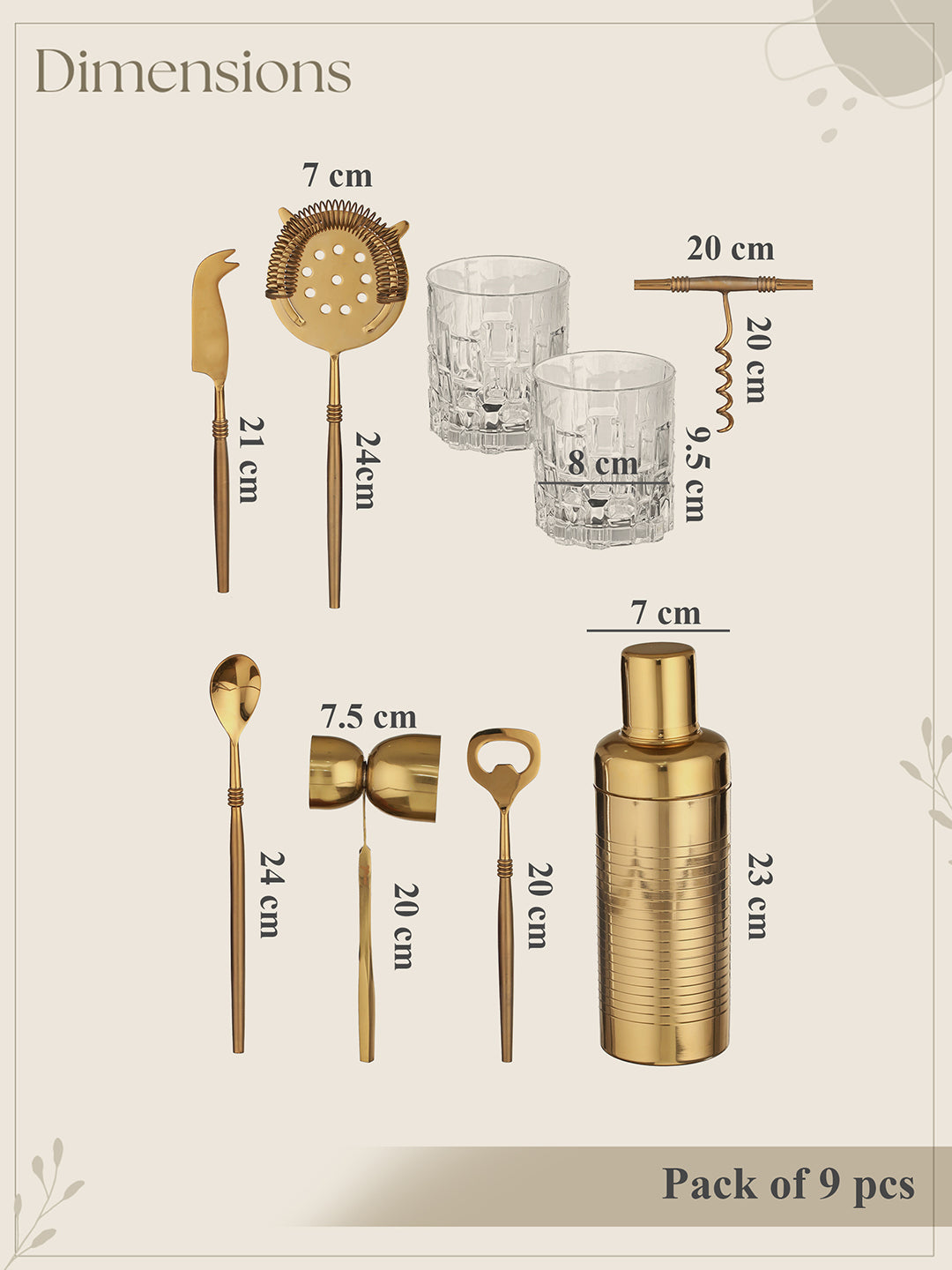 Wanderlust Bar Set