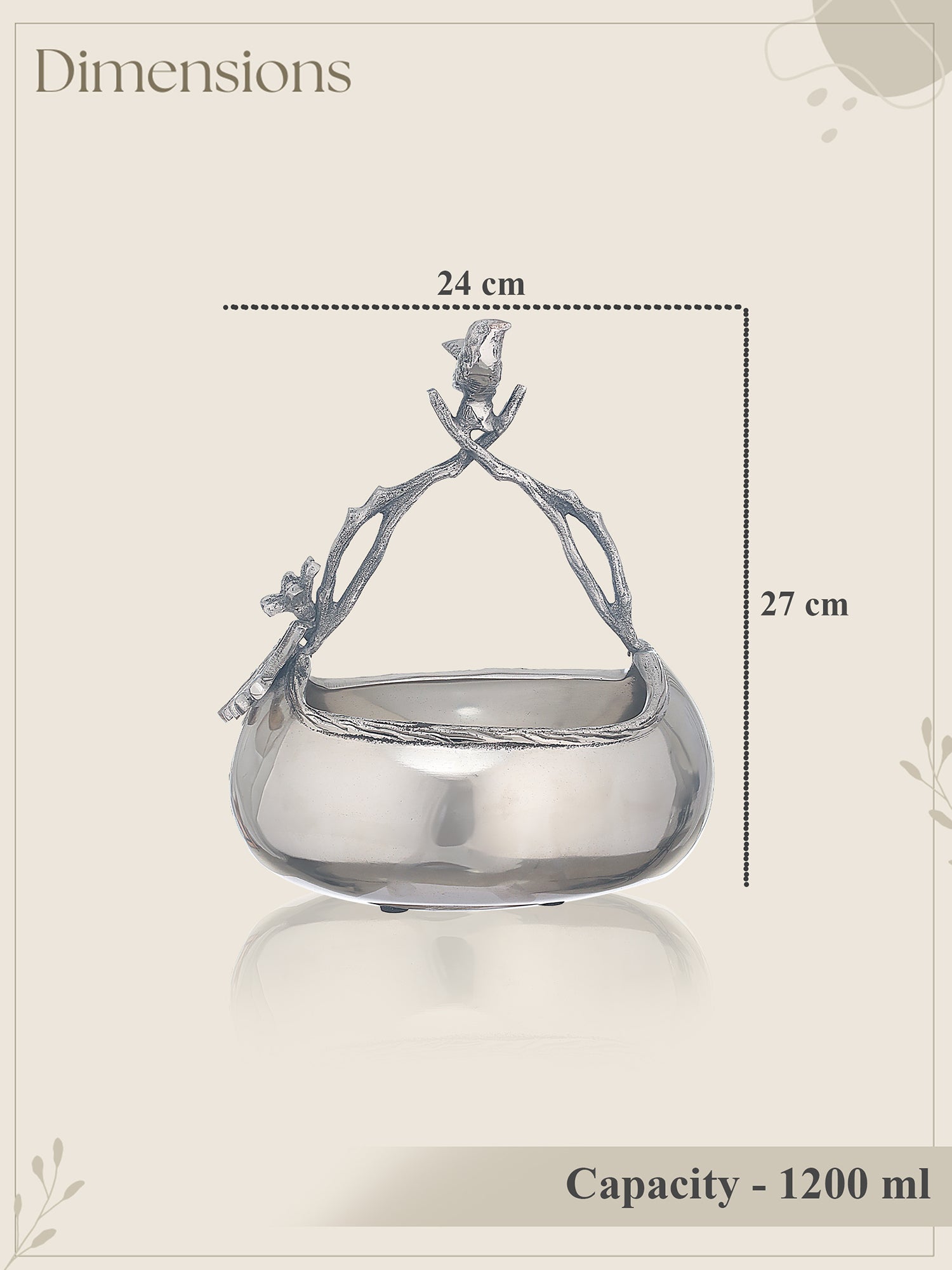 Feathered Perch Fruit Basket