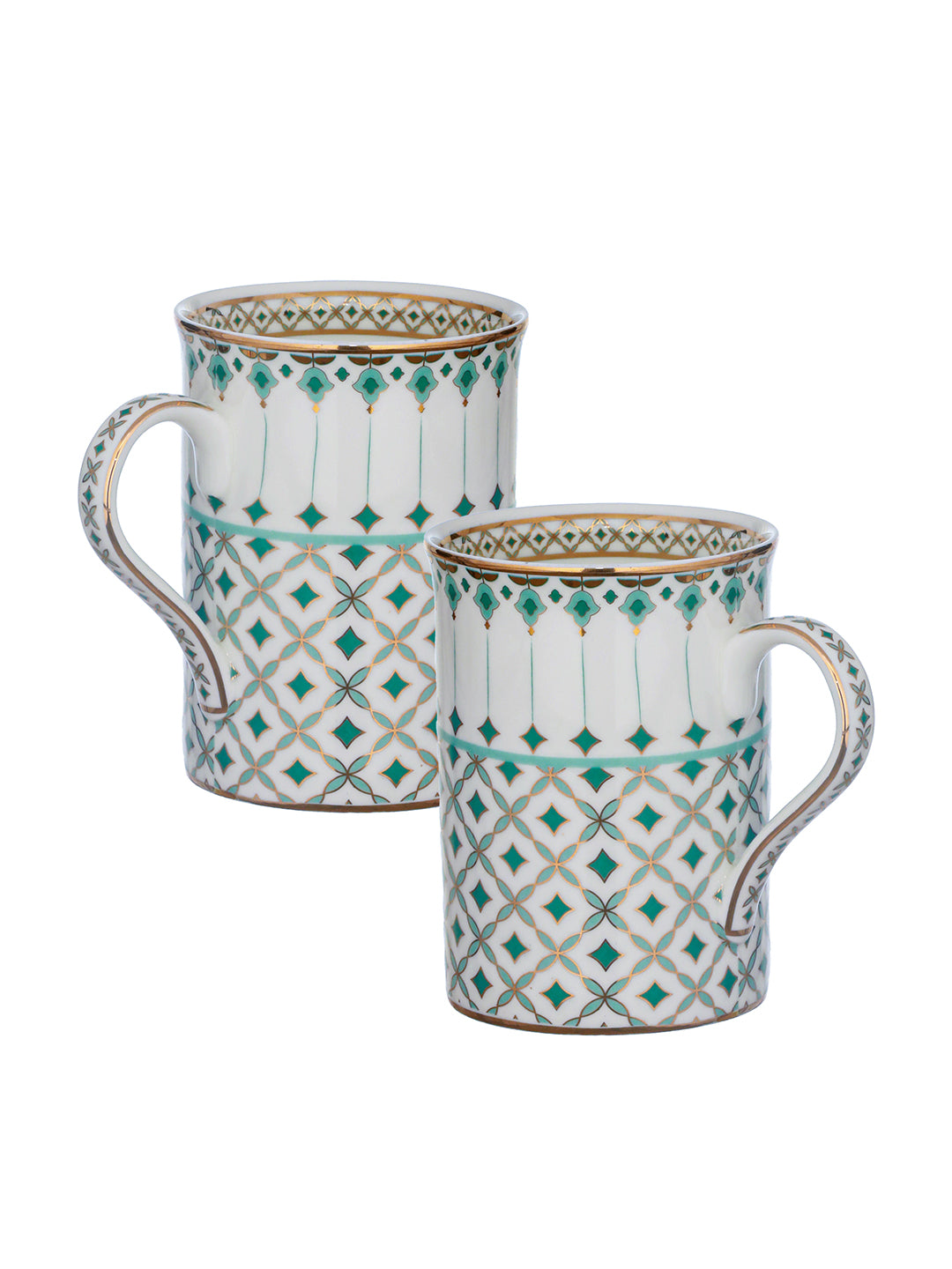 MOMENTUM 24K GOLD PLATED MUGS (Pack Of 2)