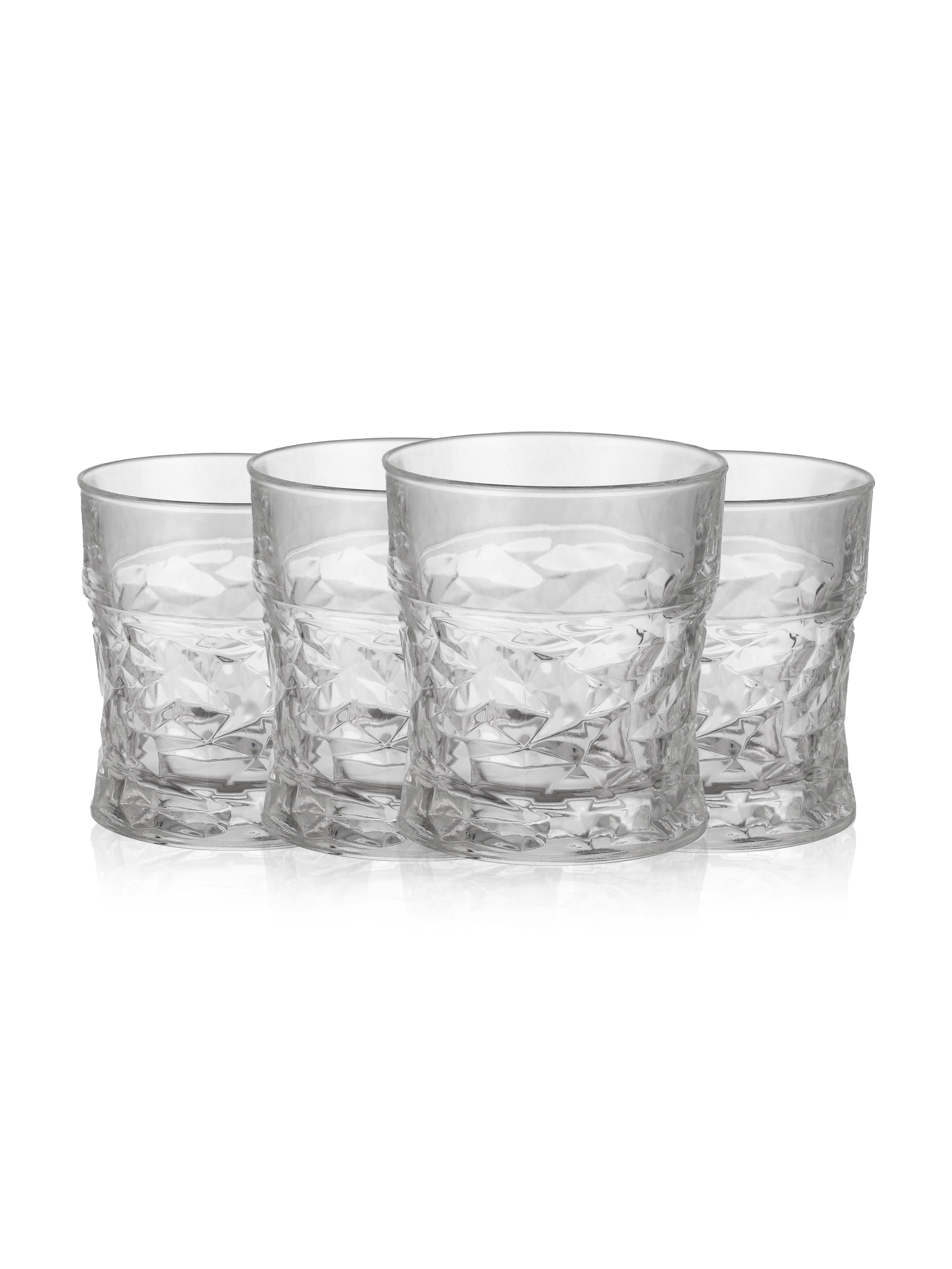 ECLECTIC CRYSTAL WHISKEY GLASS - ITALIAN CRYSTAL - SET OF 6