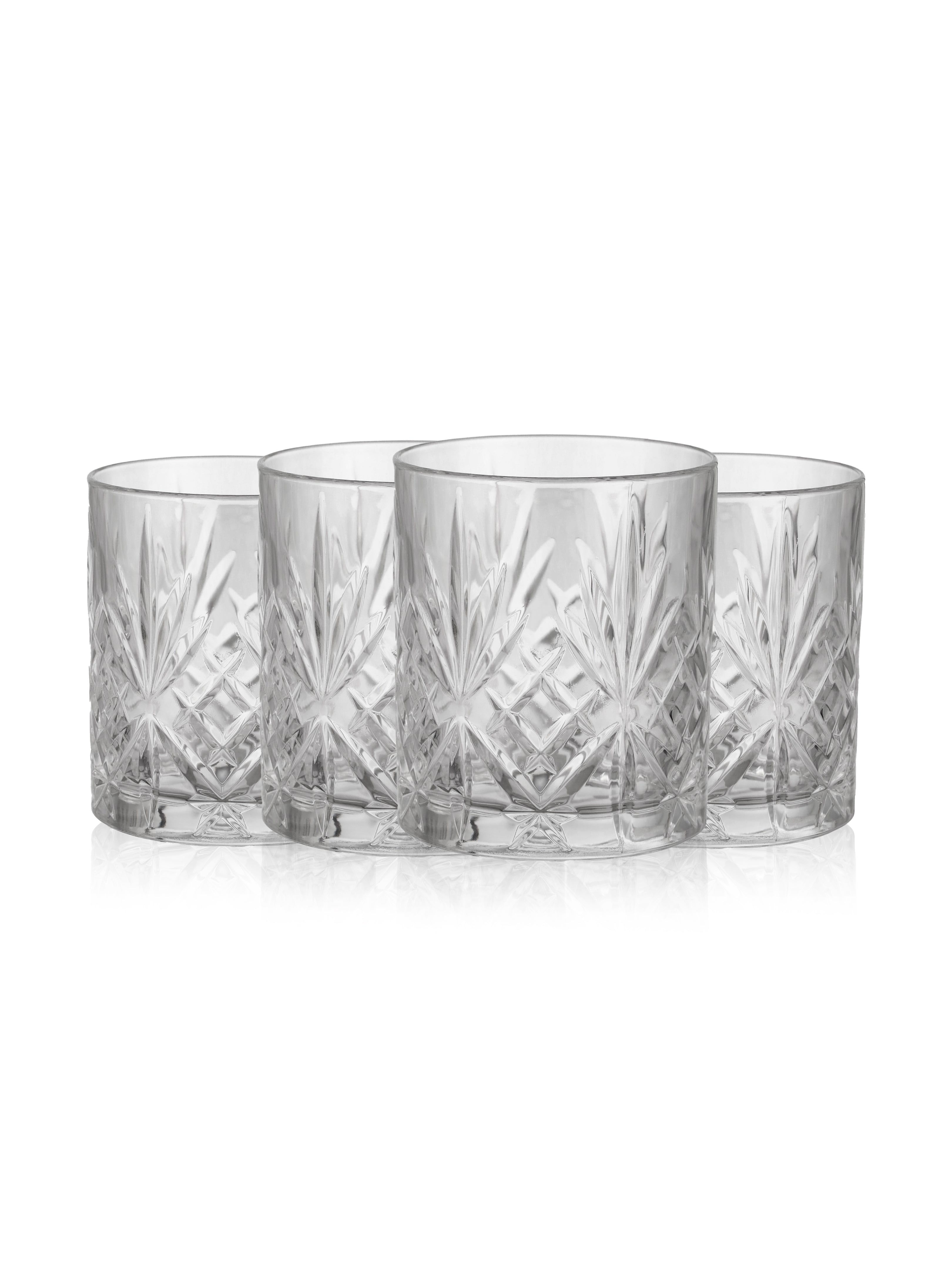 CRYSTAL SWORDS WHISKEY GLASS - ITALIAN CRYSTAL