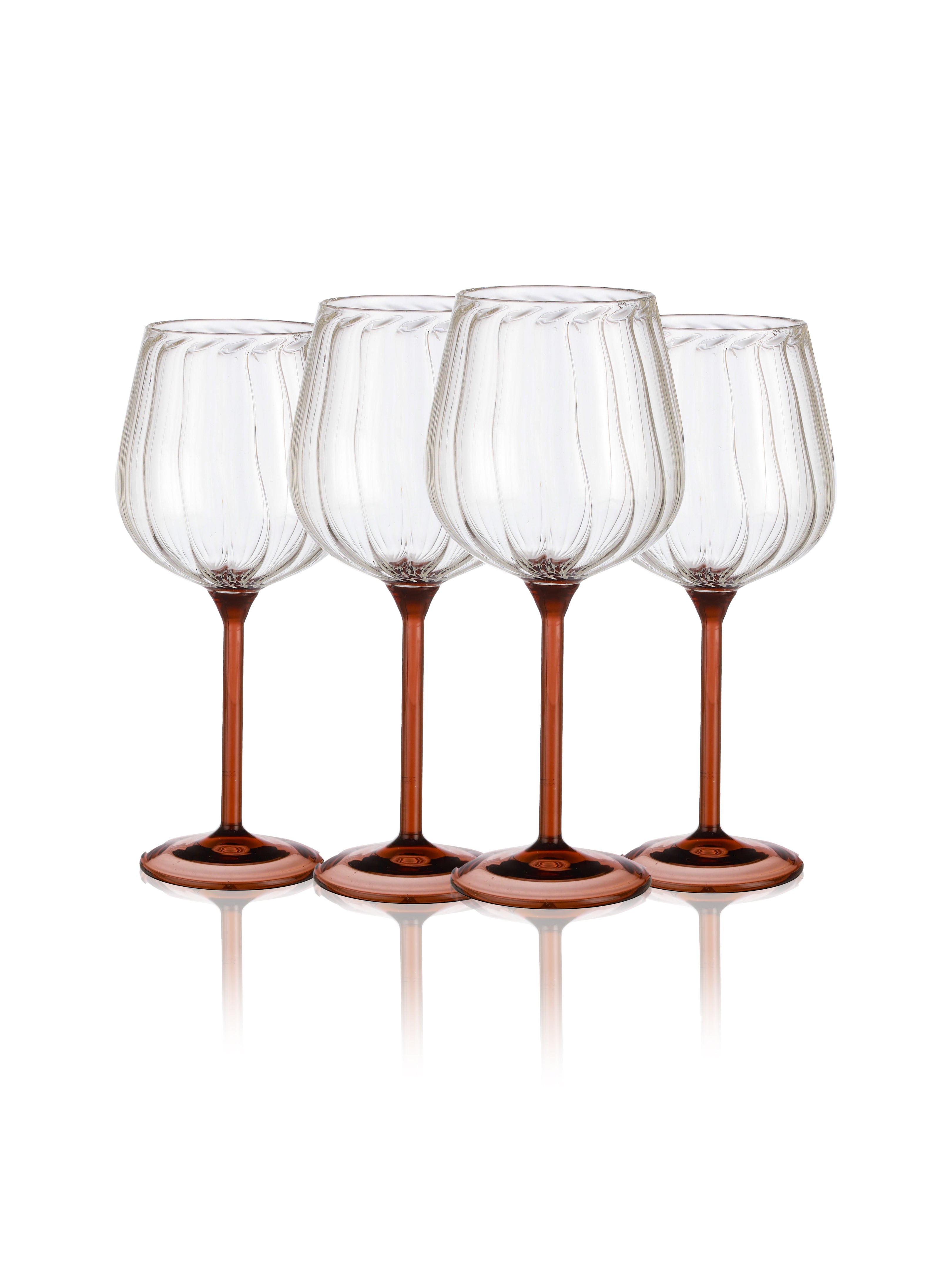 TAWNY TOAST RED WINE GLASS