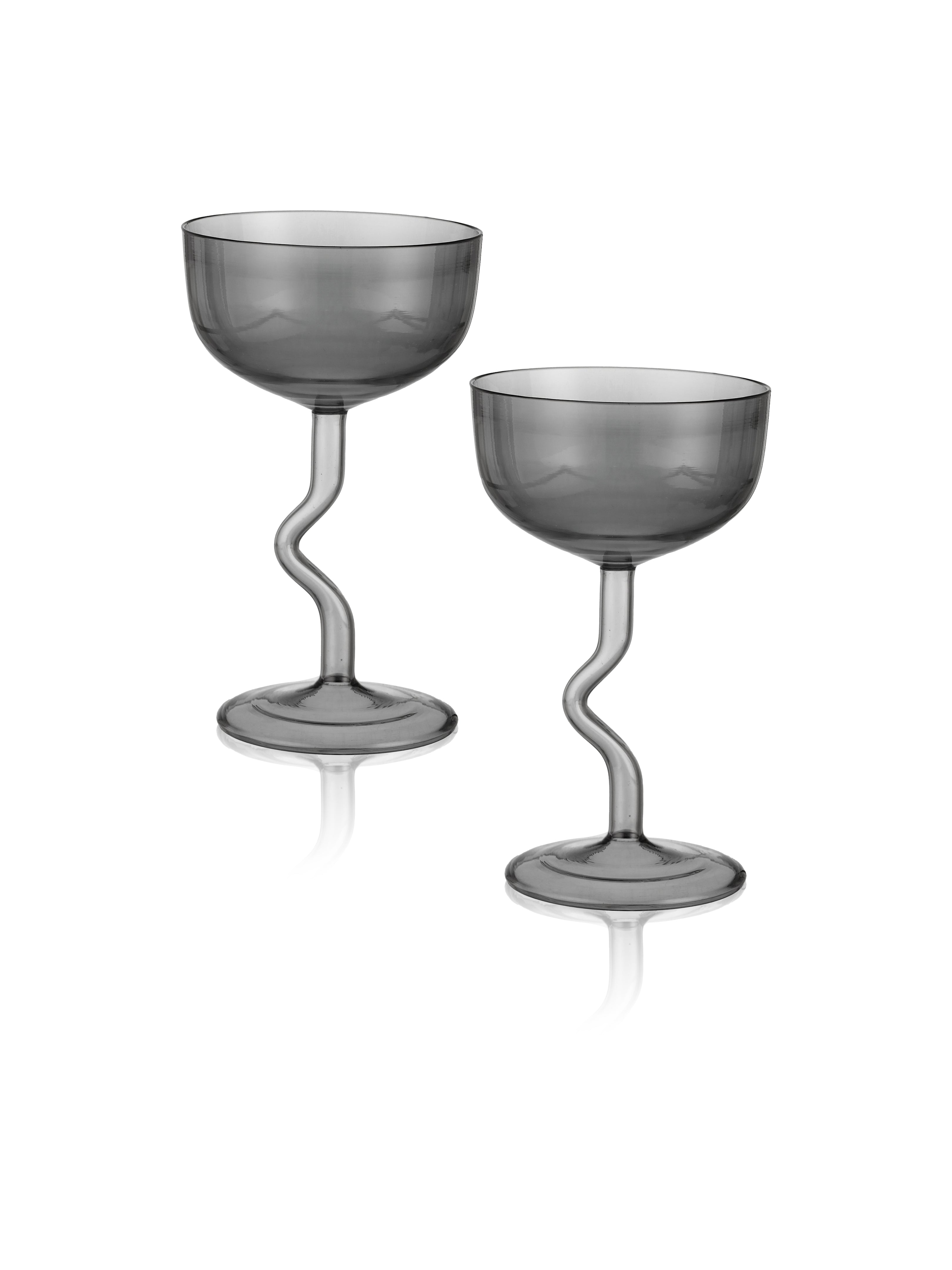 Classic and elegant Coupe Glass, Set of 2, 350 ML